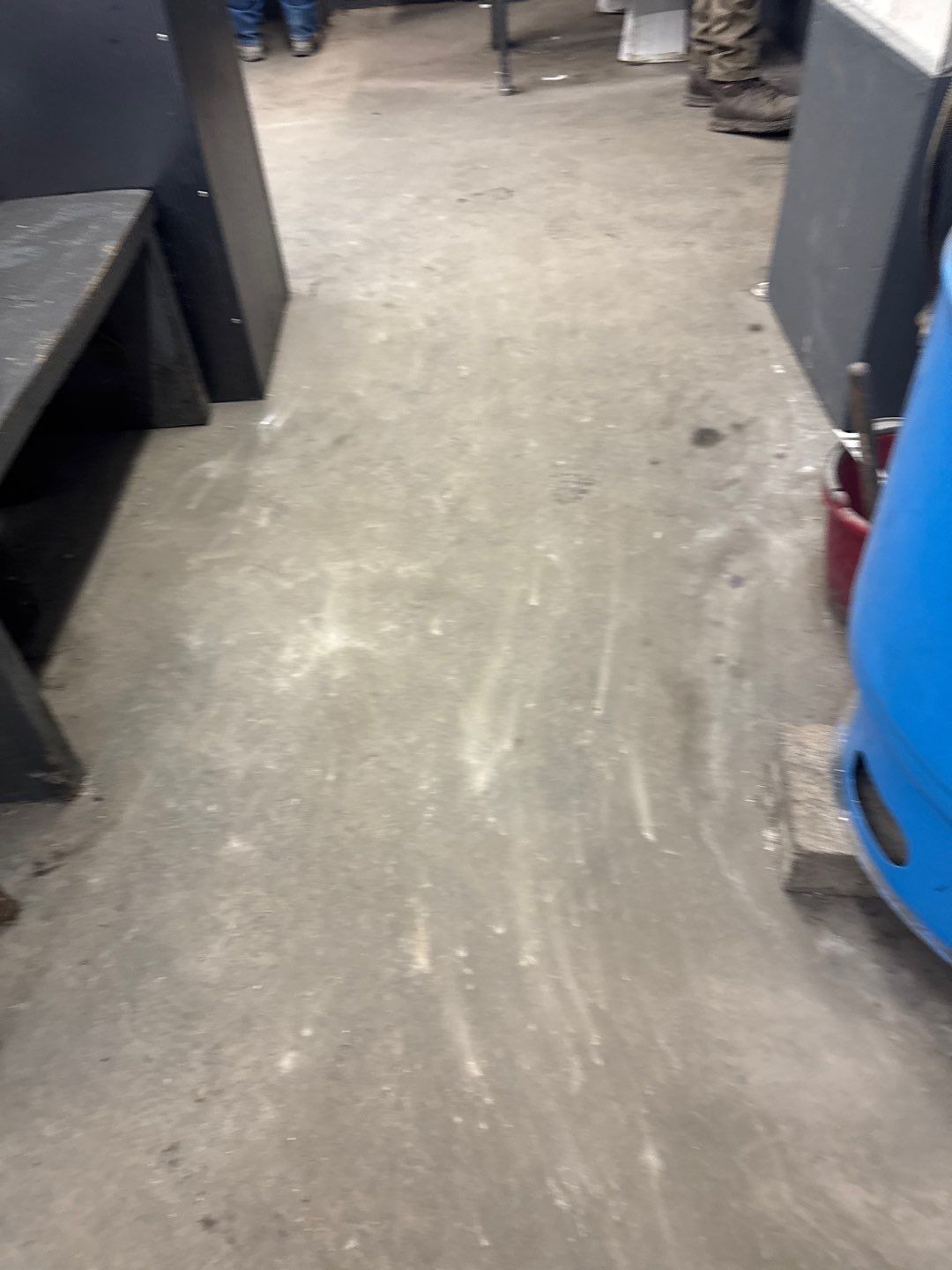 Industrial Grey Grit Project in Mars by Floors in a Day, Inc