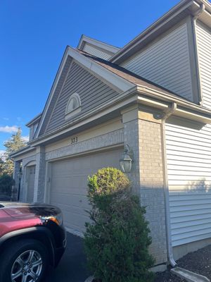 Turtle Shell gutter protection installation in Lombard, IL 60148, photograph 2