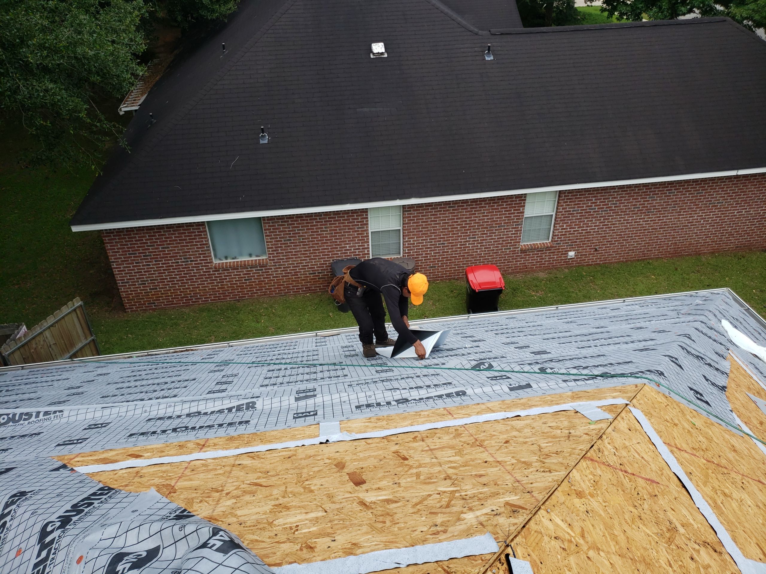 Residential Roofing Installation using Roof Replacement by American Roofing & Construction LLC