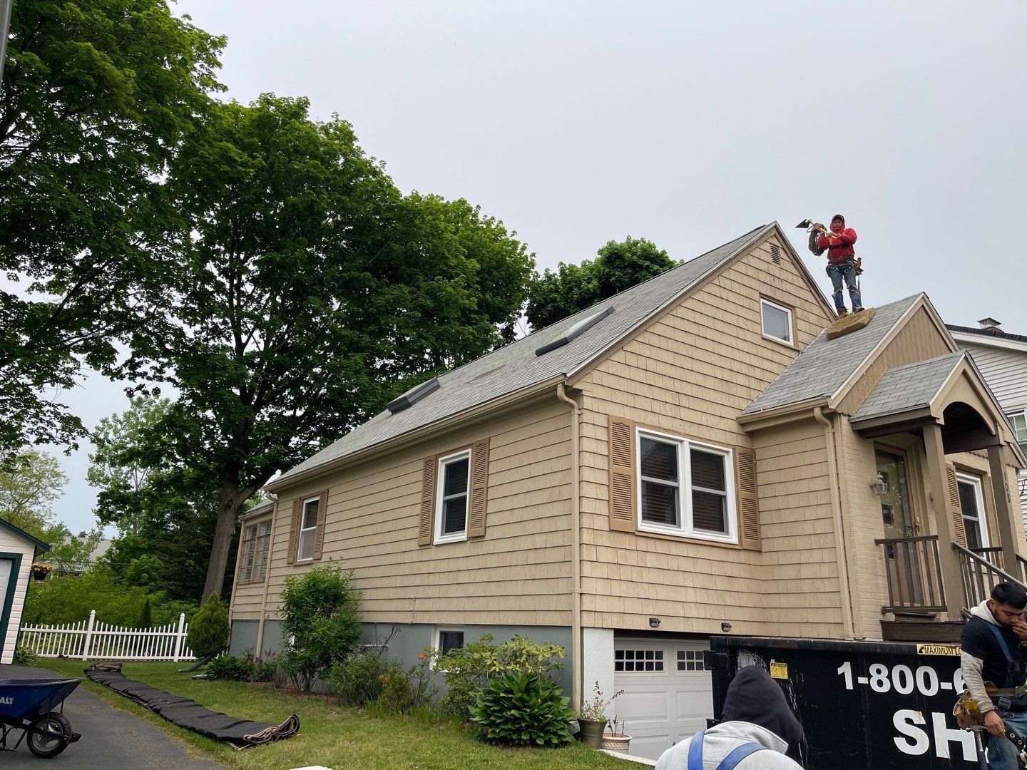 Residential Roofing Installation using GAF Timberline HDZ by Sensible Home Solutions