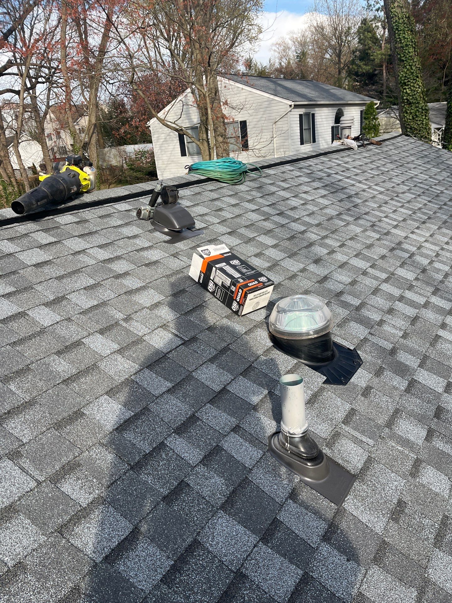 Falls Church Landmark Pro Roof in Max Def Pewter by RM Banning, Inc.