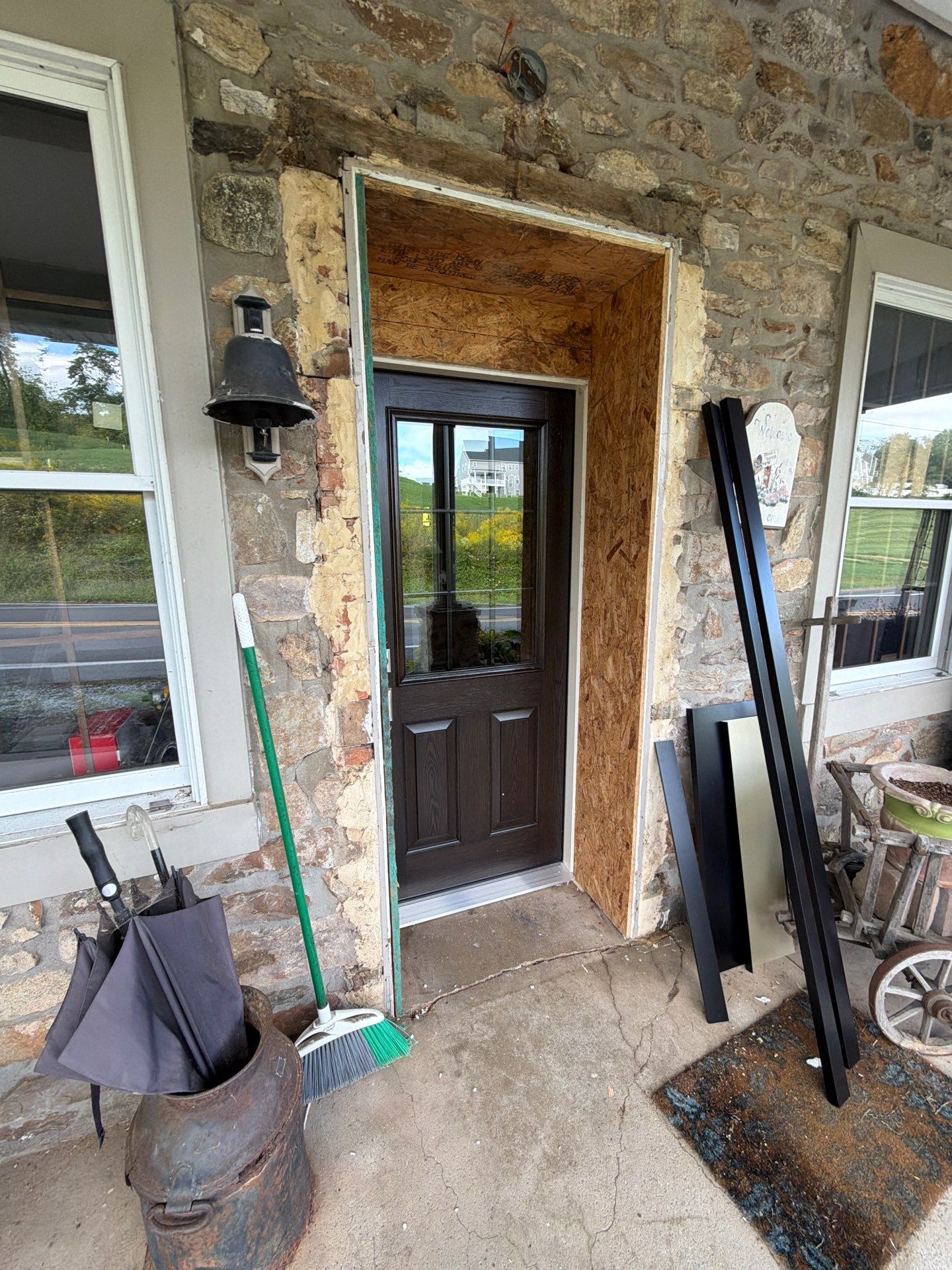 Provia Entry Door and Storm Door by Aspen Home Improvements