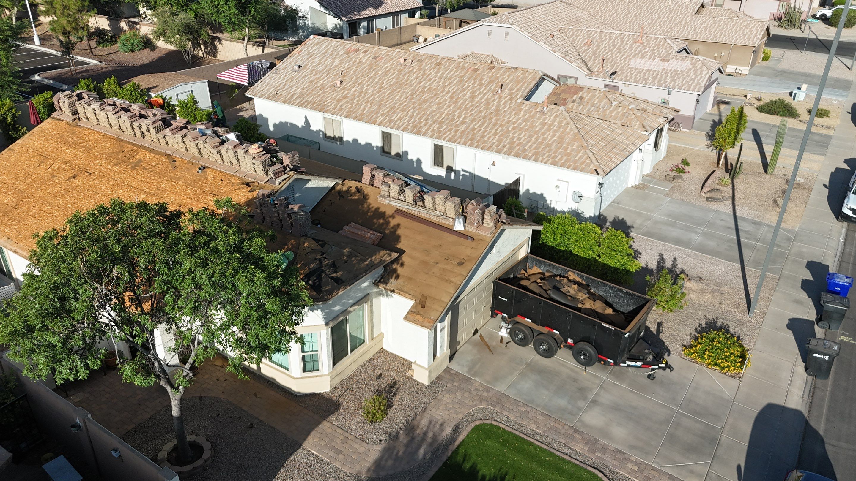 Project in Gilbert, AZ by Showtime Roofing & Coatings LLC