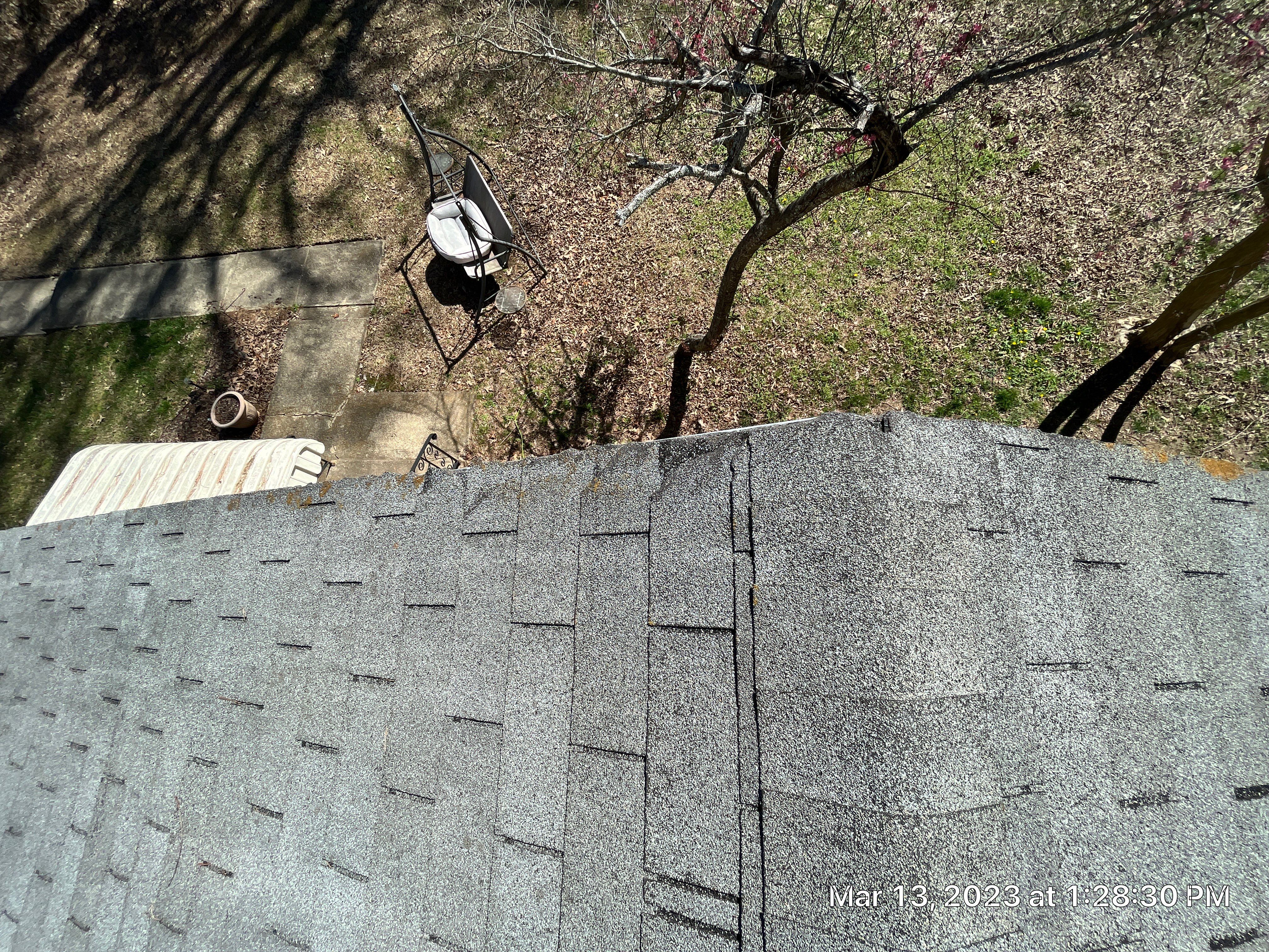 Residential Roofing Installation using 26 Gauge Colored Panels by Hostetler Roofing