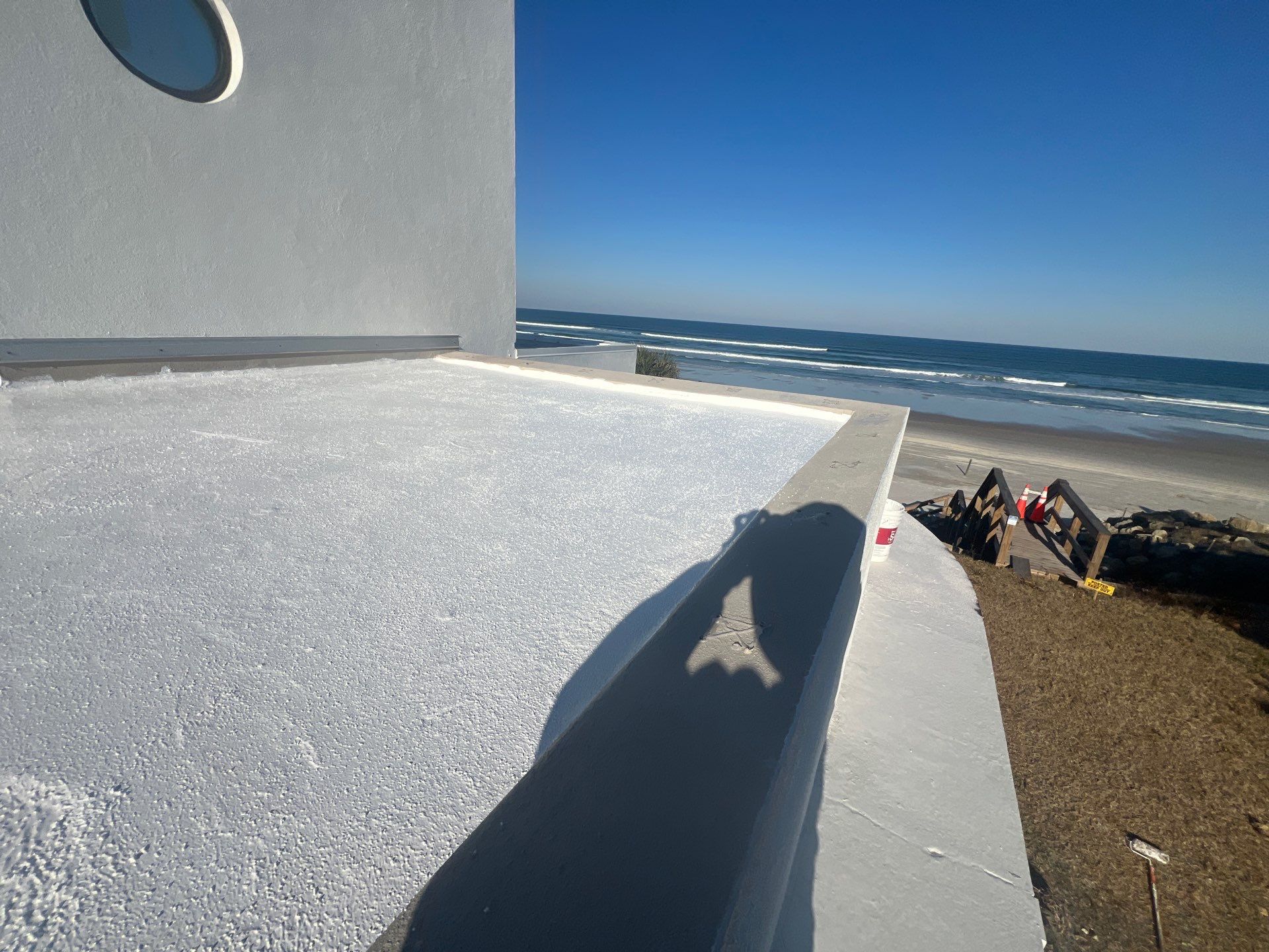 Flat Reroof Replacement Daytona Beach FL by Pinnacle Roofing Group