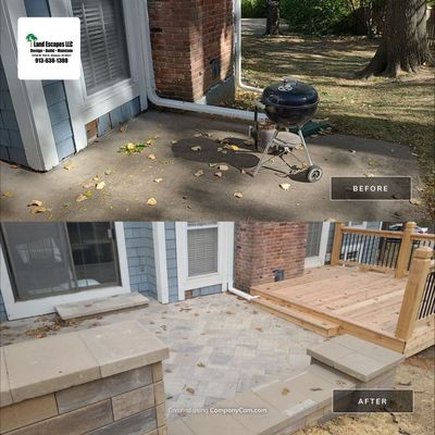 Deck and Patio Custom Build