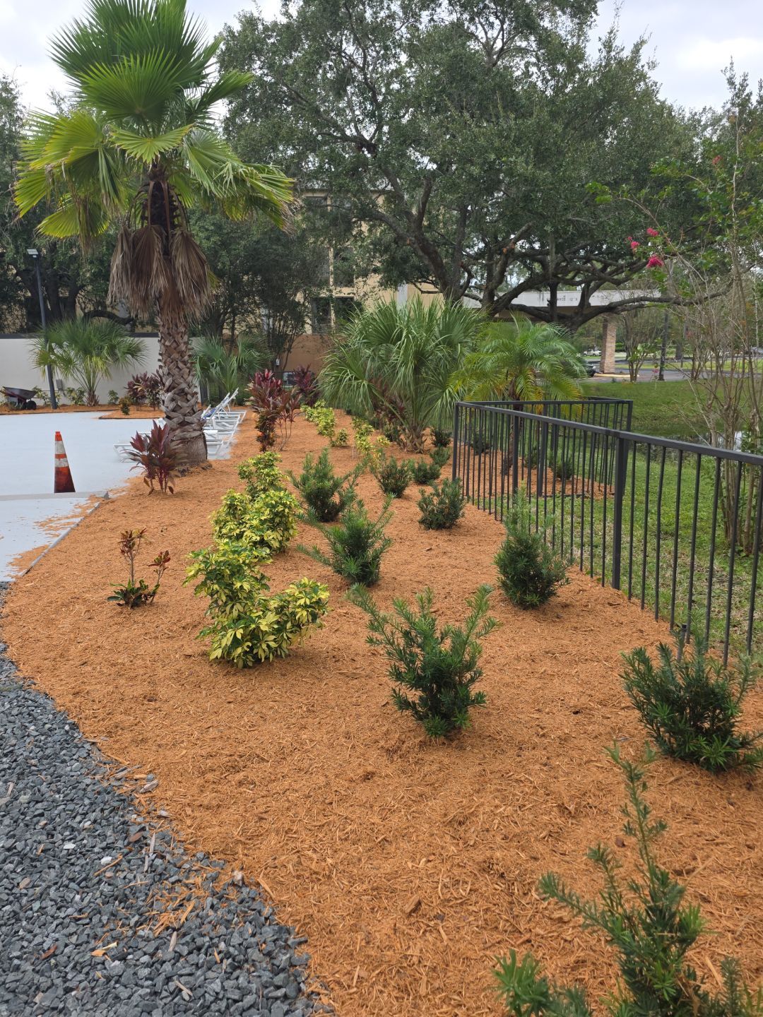 Marriott Hotel | Mulch Refresh by ProGreen Services