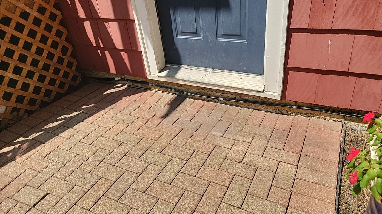 Brick paver clean, sand and seal. using Surebond SB-1300 by Northern Power Washing LLC.
