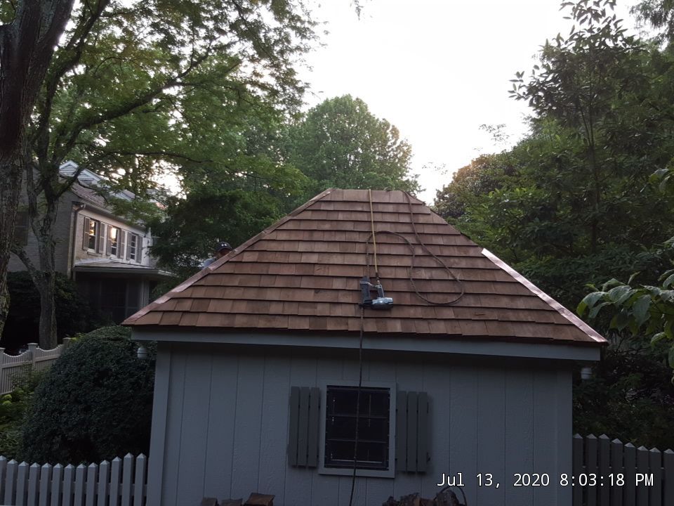 Cedar Roof in Ruxton using Cedar Roof by Roof Right Inc