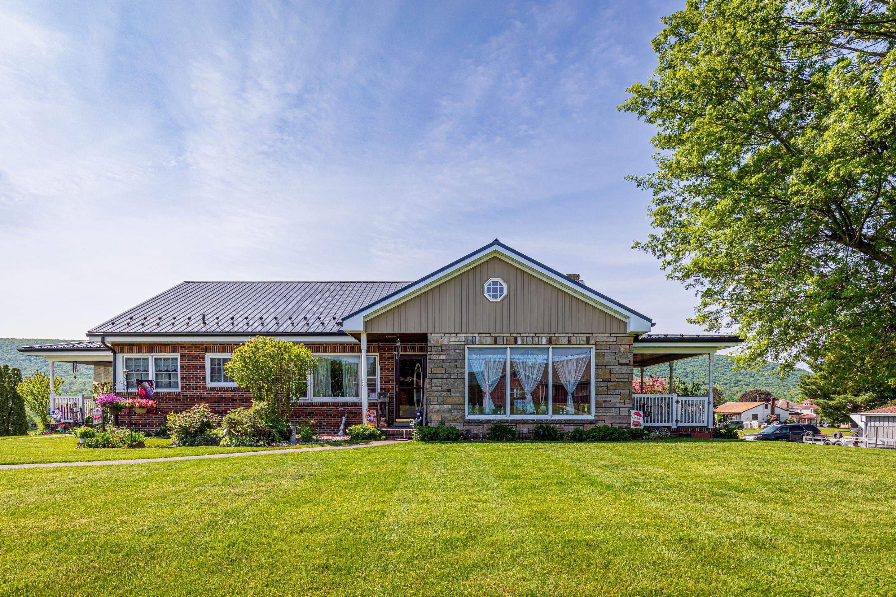 Metal Roof -Black by Esh Builders
