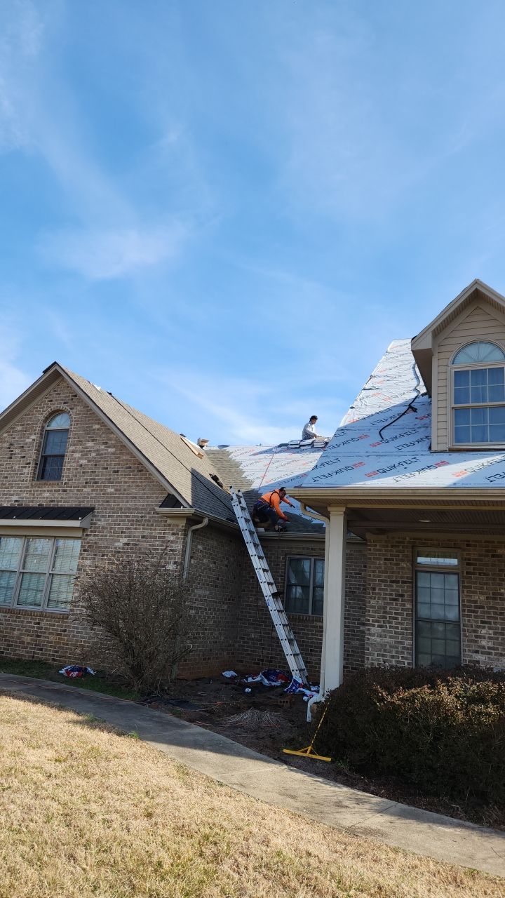 GAF Weathered Wood and Custom Copper by Just In Time Roofing and Restoration