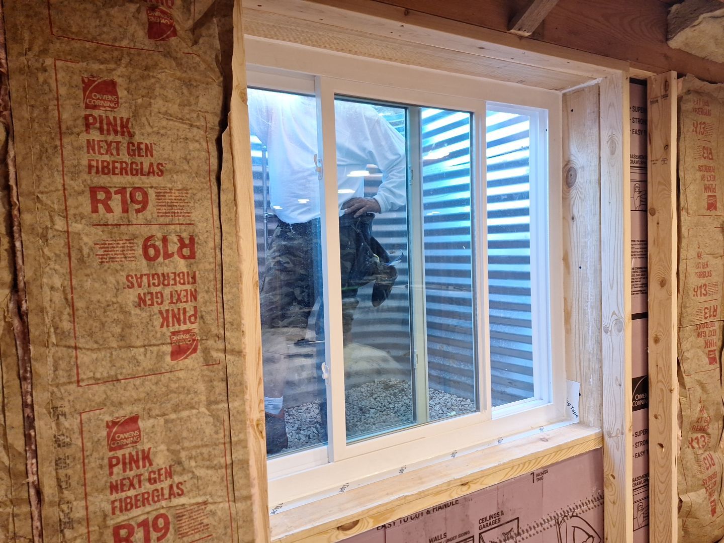Egress Window using Provia Windows by Total Restoration Services