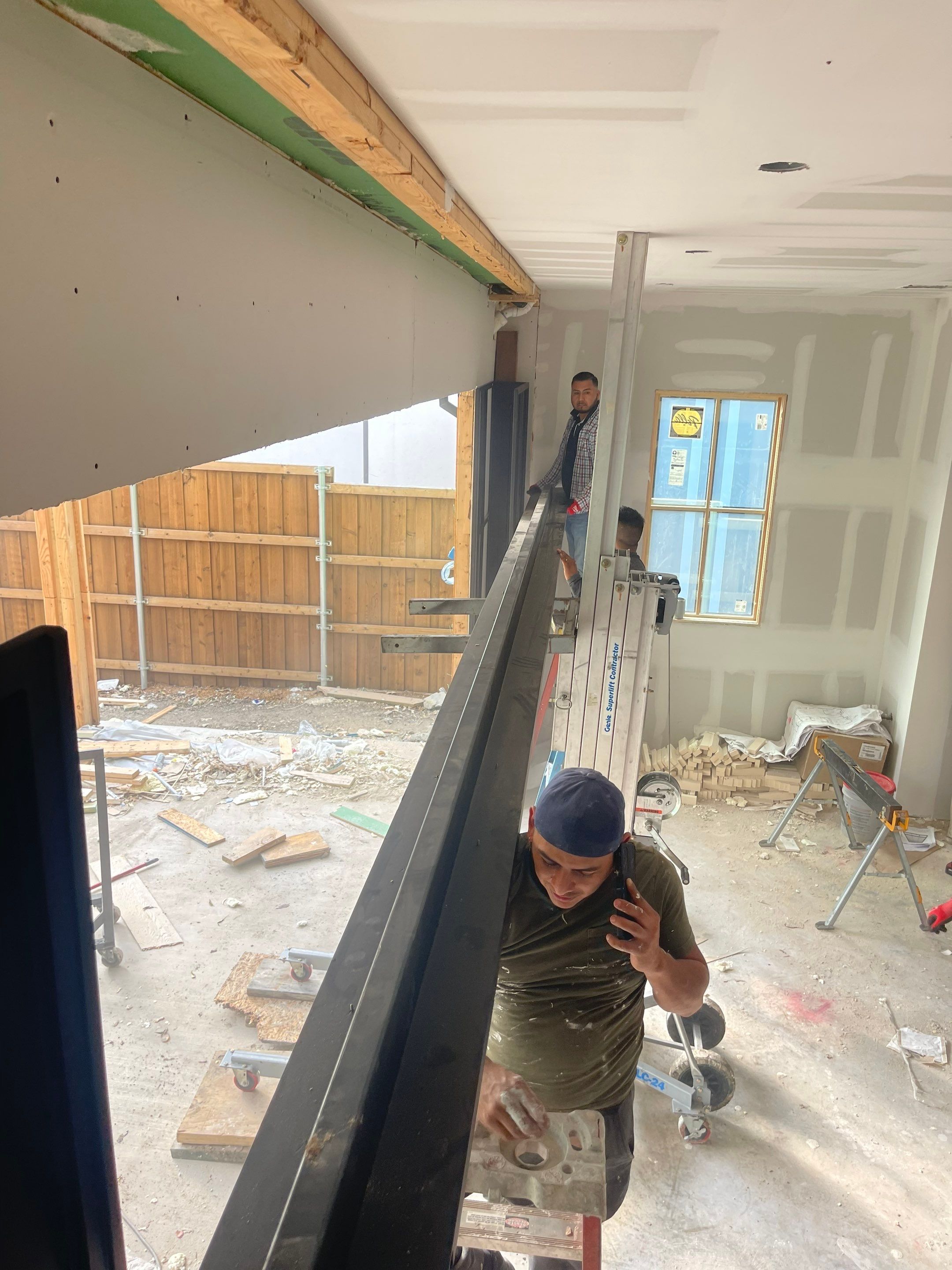 Custom 6-Panel Bi-Parting Sliding Pocket Door Installation in Dallas by Solara Custom Living