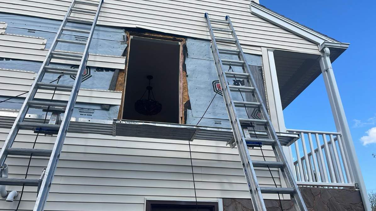 Dining Room Window Replacement – Lawrence, MA by Mighty Dog Roofing of Greater Middlesex County