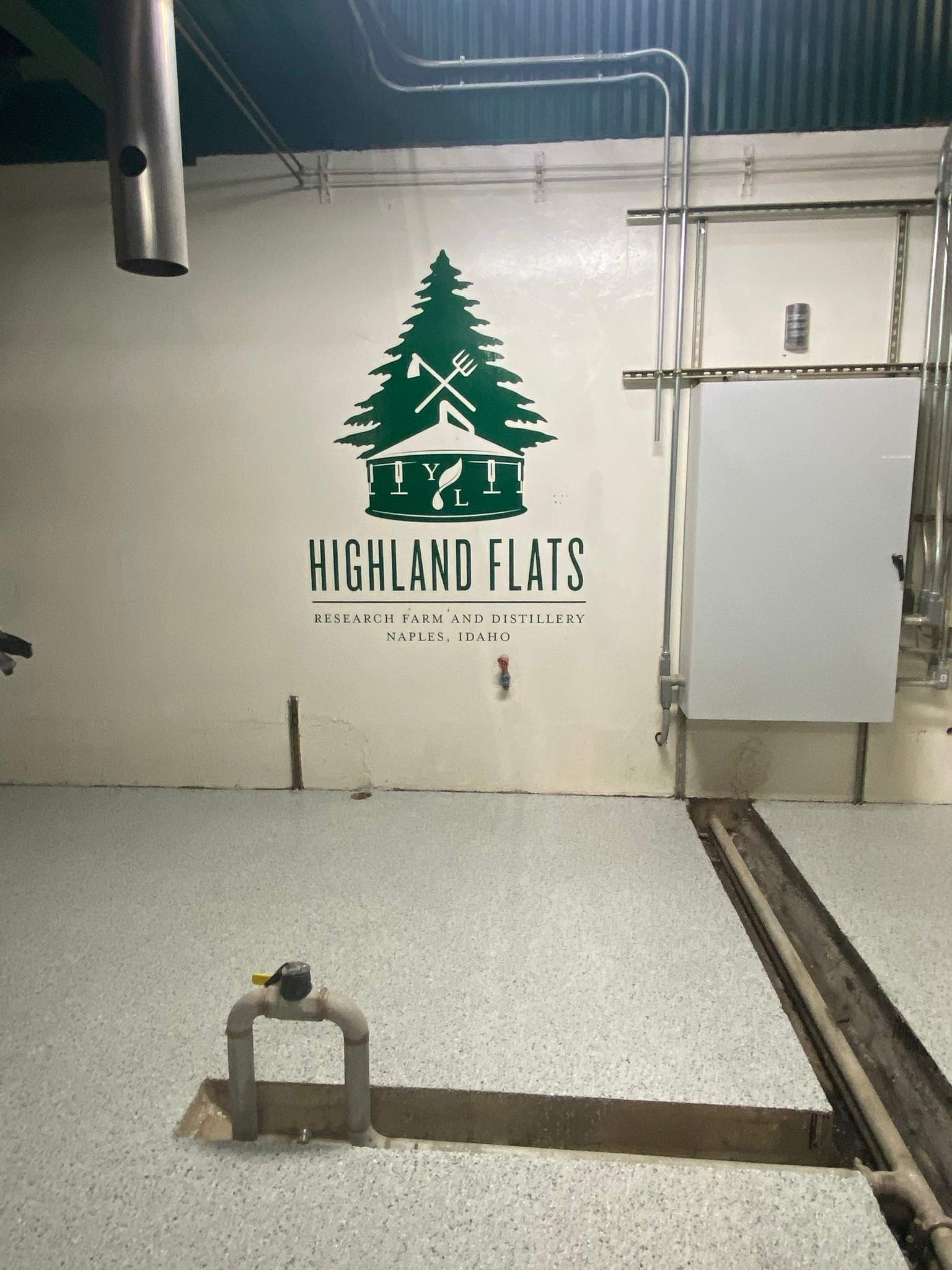 Commercial Floor Transformation using North Pole with Green by Croc Coatings, LLC