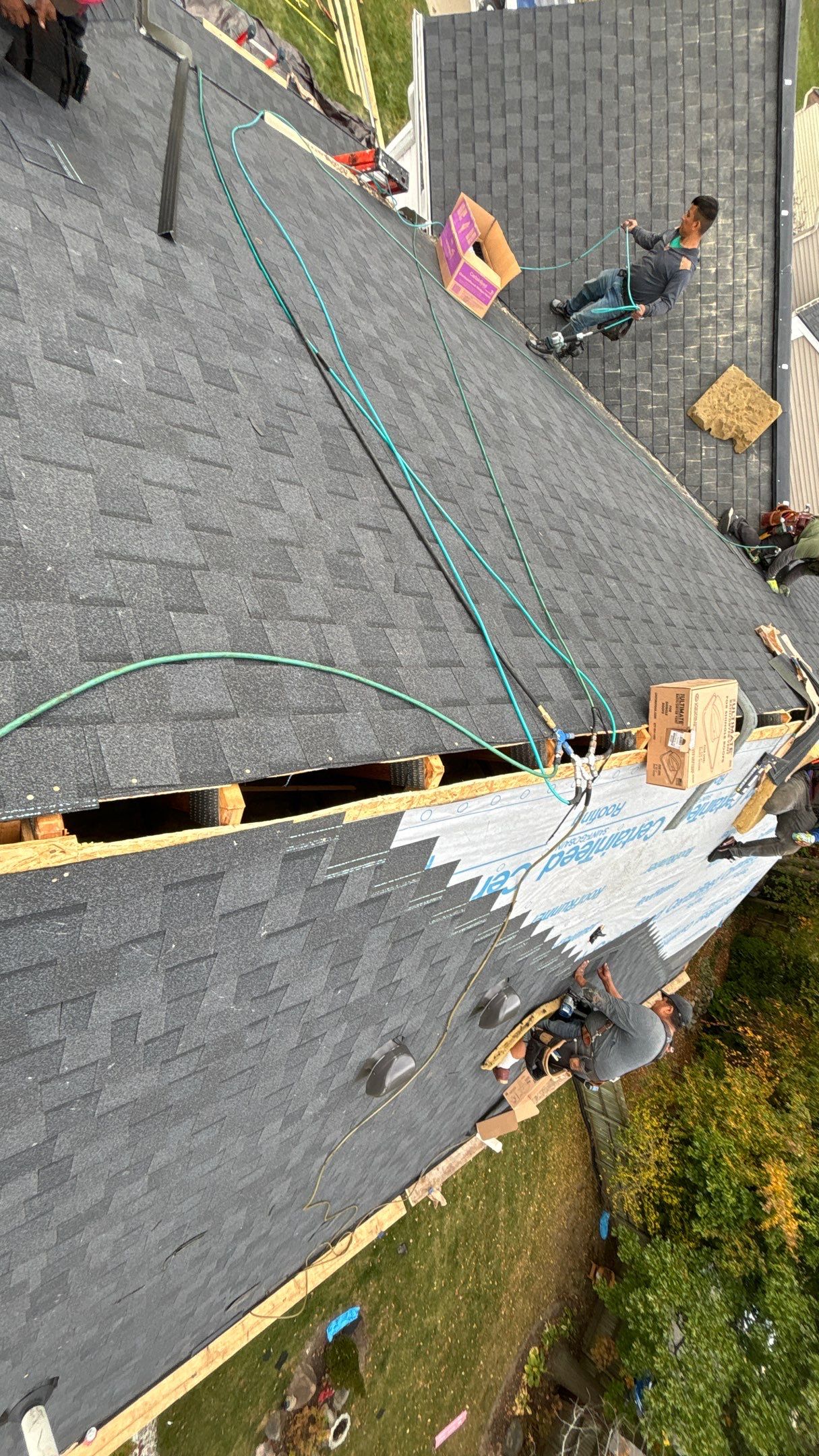 Roof Replacement using CertainTeed Landmark by 180 Contractors