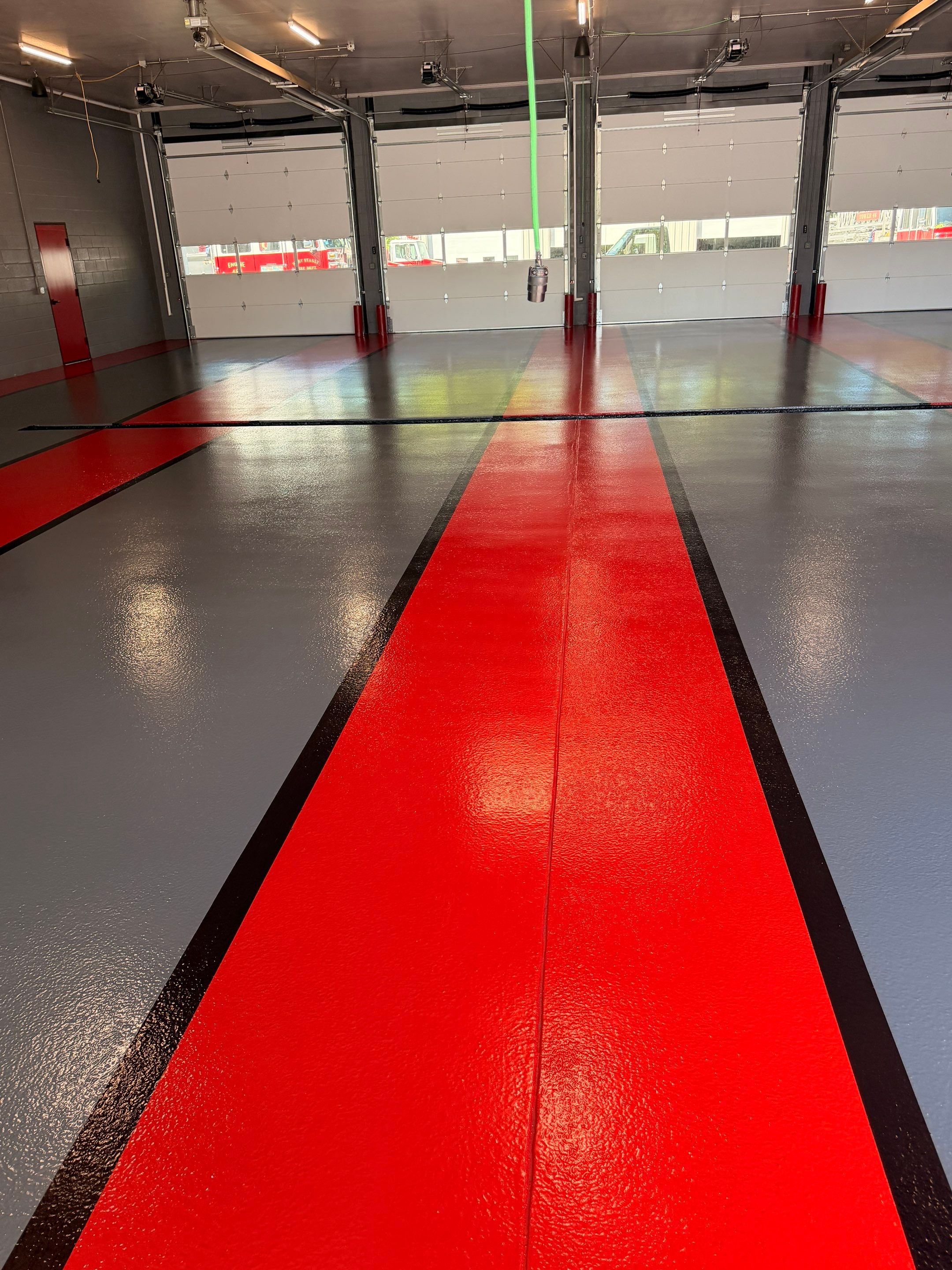 Endurance Emergency Bay Floor System for West Stanly FD by Endure Concrete Coatings