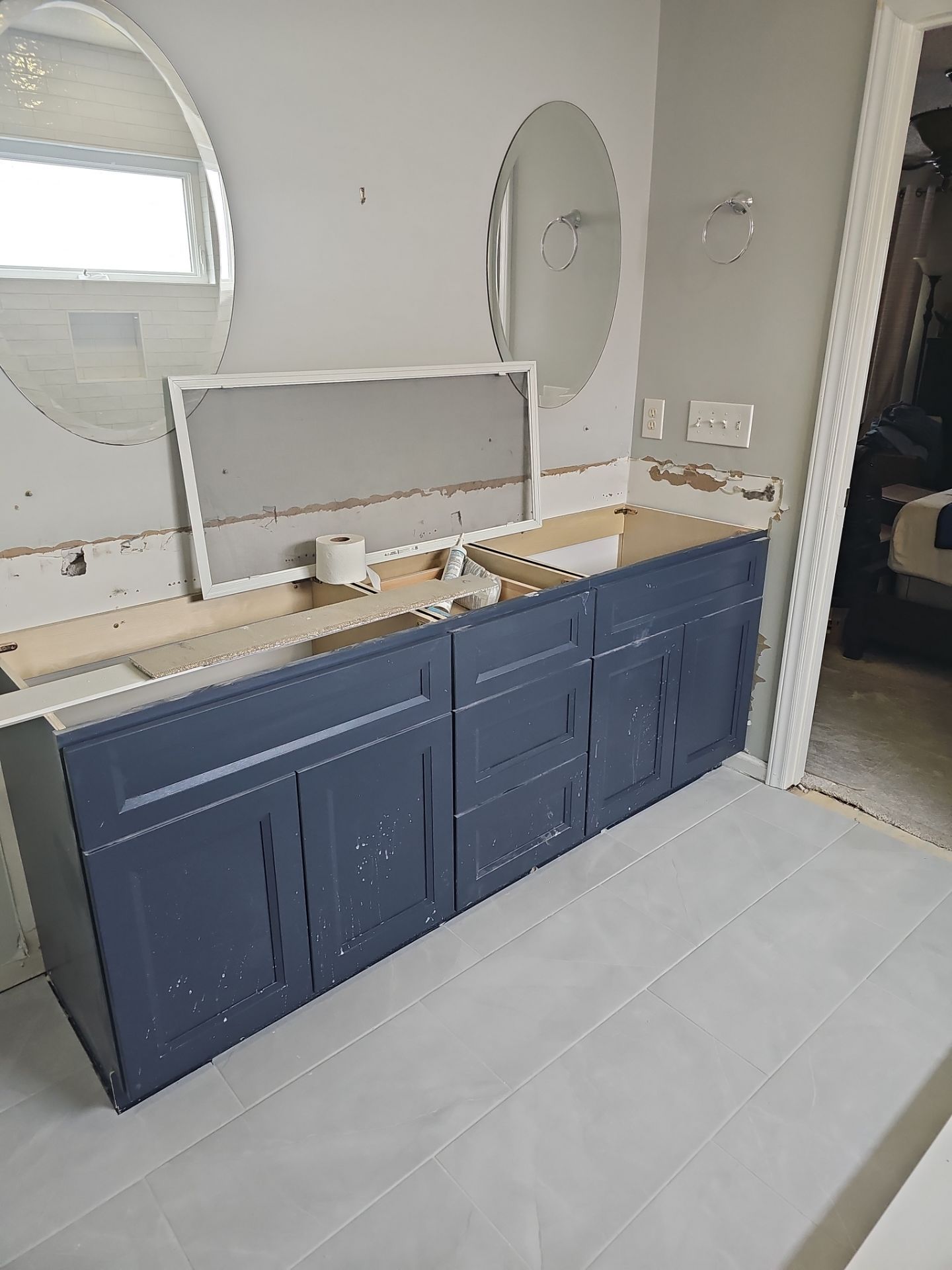 Bathroom remodel by Billy Weatherspoon Contractor