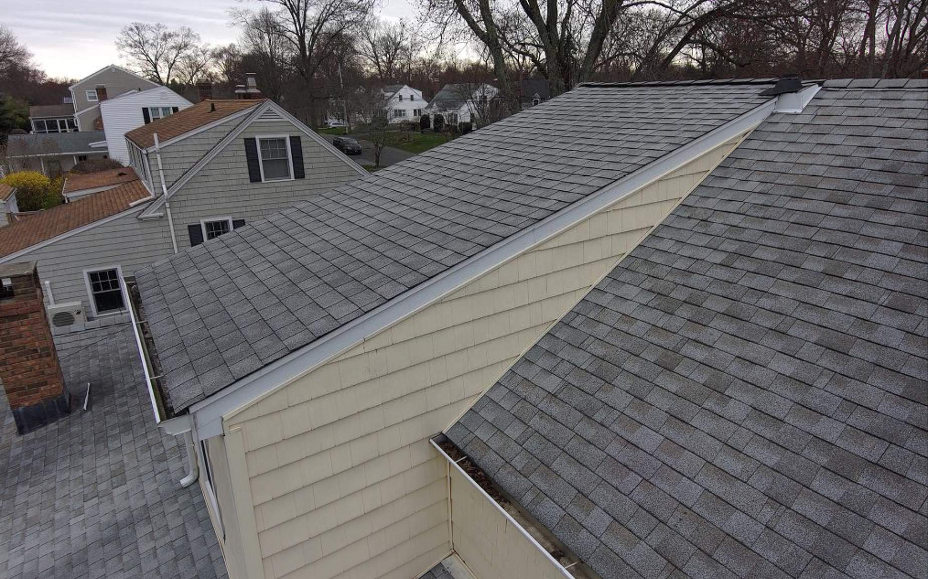 Residential Roofing Installation using Tamko Titan XT - Old English Pewter by A Plus Exterior