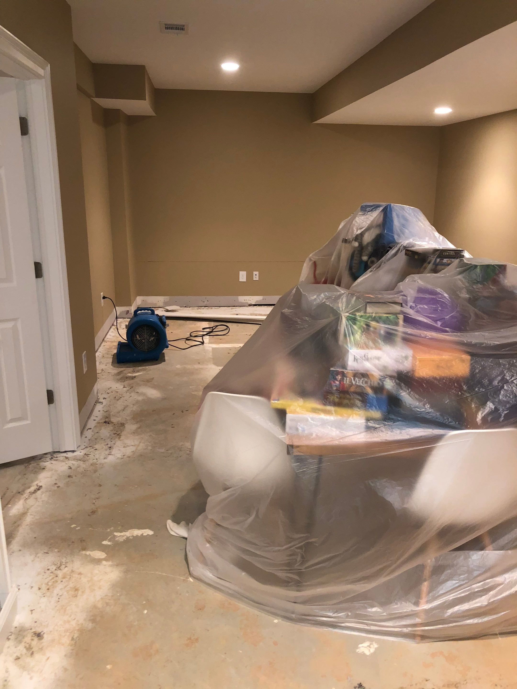 Interior French Drain Job in Summit, NJ by Pure Service Pro, LLC 