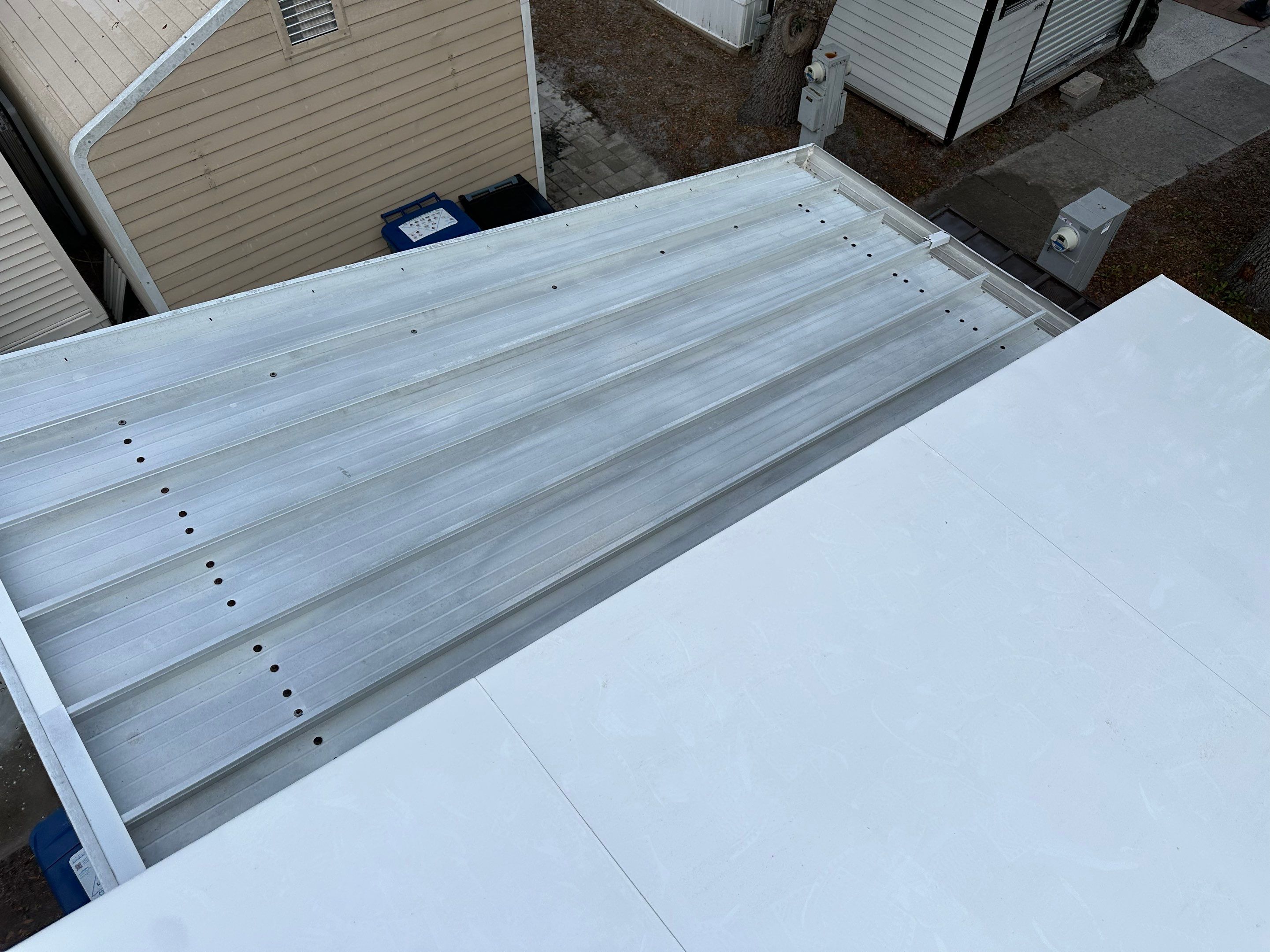 TPO Membrane & Metal Roof Cleaning in Fisherman’s Cove RV Park, Terra Ceia, FL | Sunshine AquaWash by Sunshine AquaWash