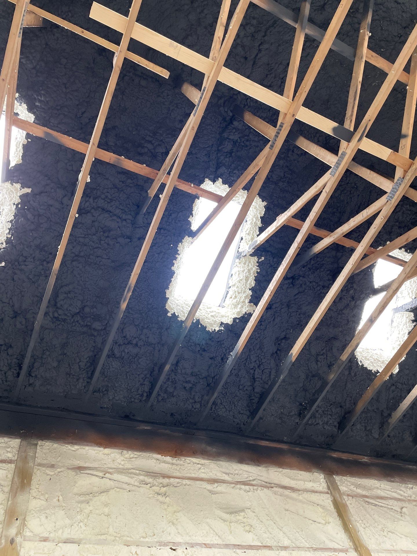 Open Cell Spray Foam to a Pole Barn by NYS Foam & Energy