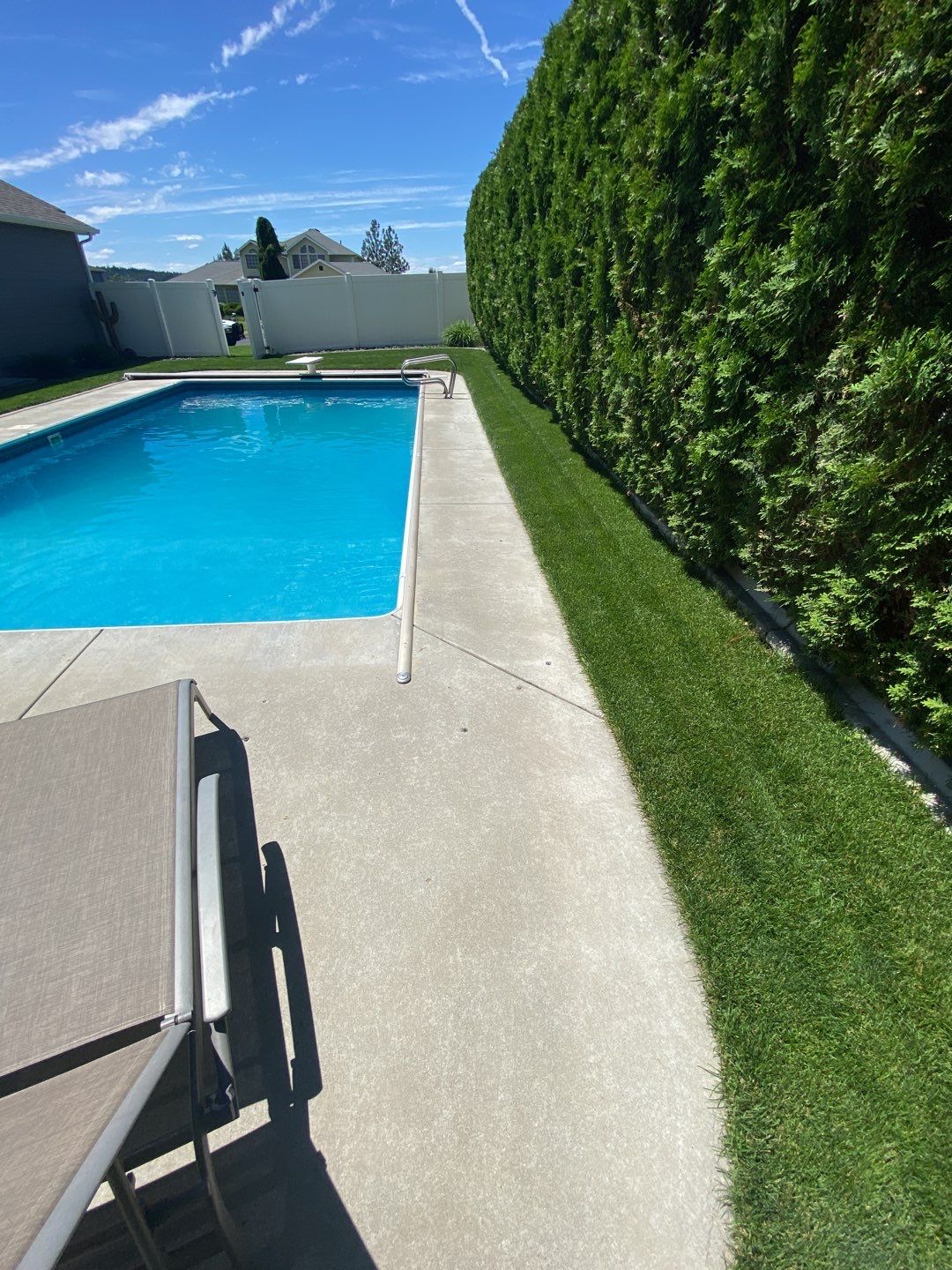 Pool Deck Transformation using Slate Stone by Croc Coatings, LLC