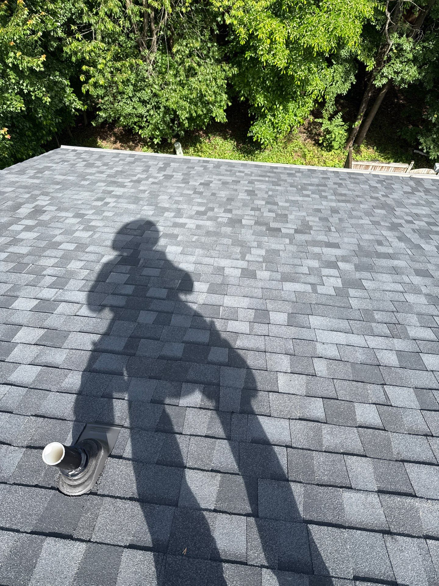 Reston Roof Replacement with CertainTeed Landmark PRO in Max Def Moire Black by RM Banning, Inc.