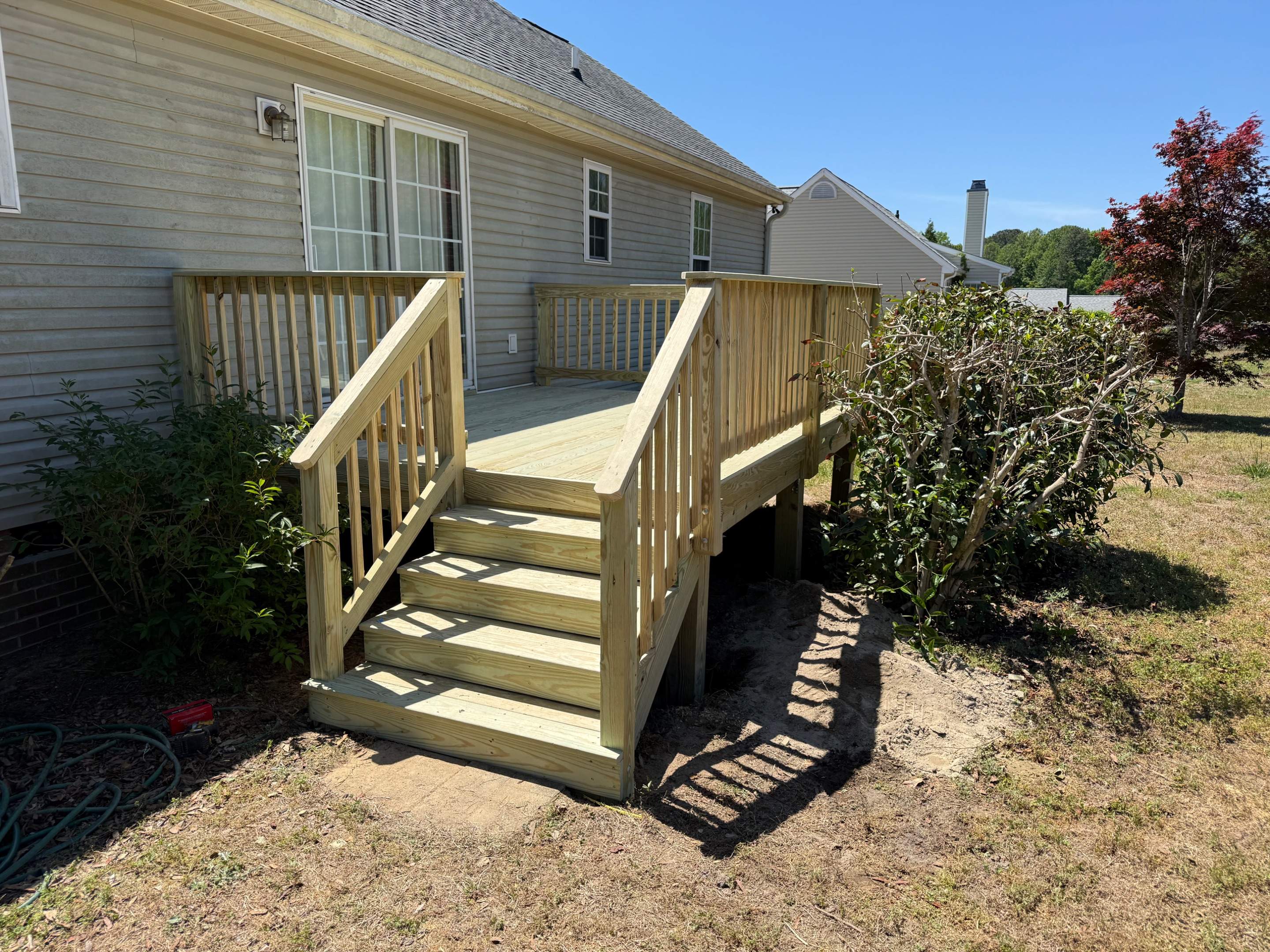 New Deck and Doors by The Remodeling Company