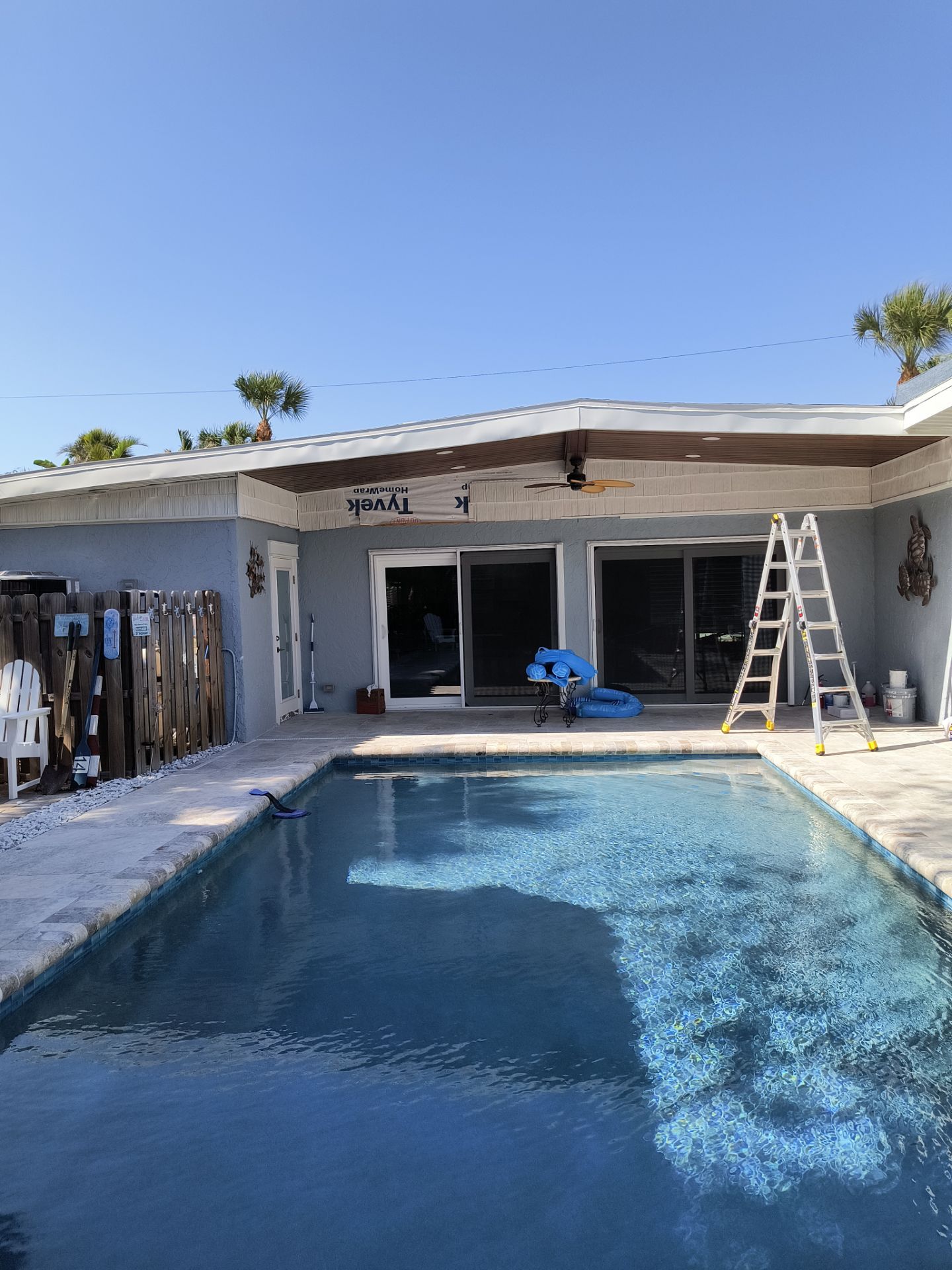 New Metal Soffit and Fascia in Siesta Key FL by Gutter Professors
