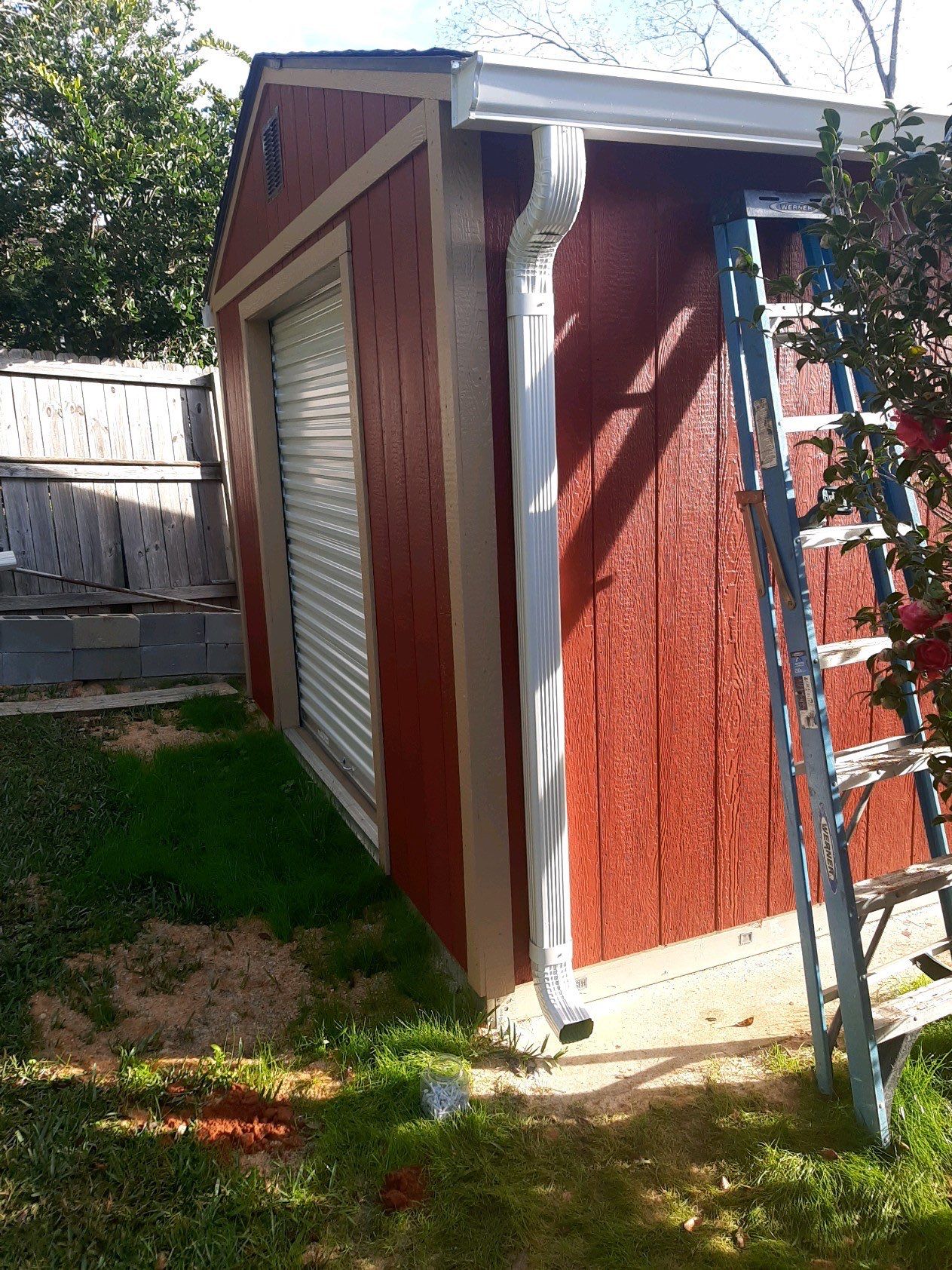 7-Inch Aluminum Gutters in Pensacola FL by Gutter Professors