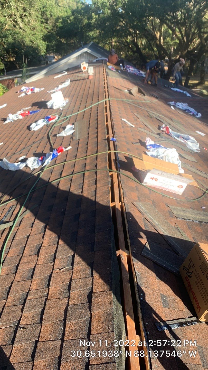 Residential Roofing Installation using Roof Replacement by American Roofing & Construction LLC
