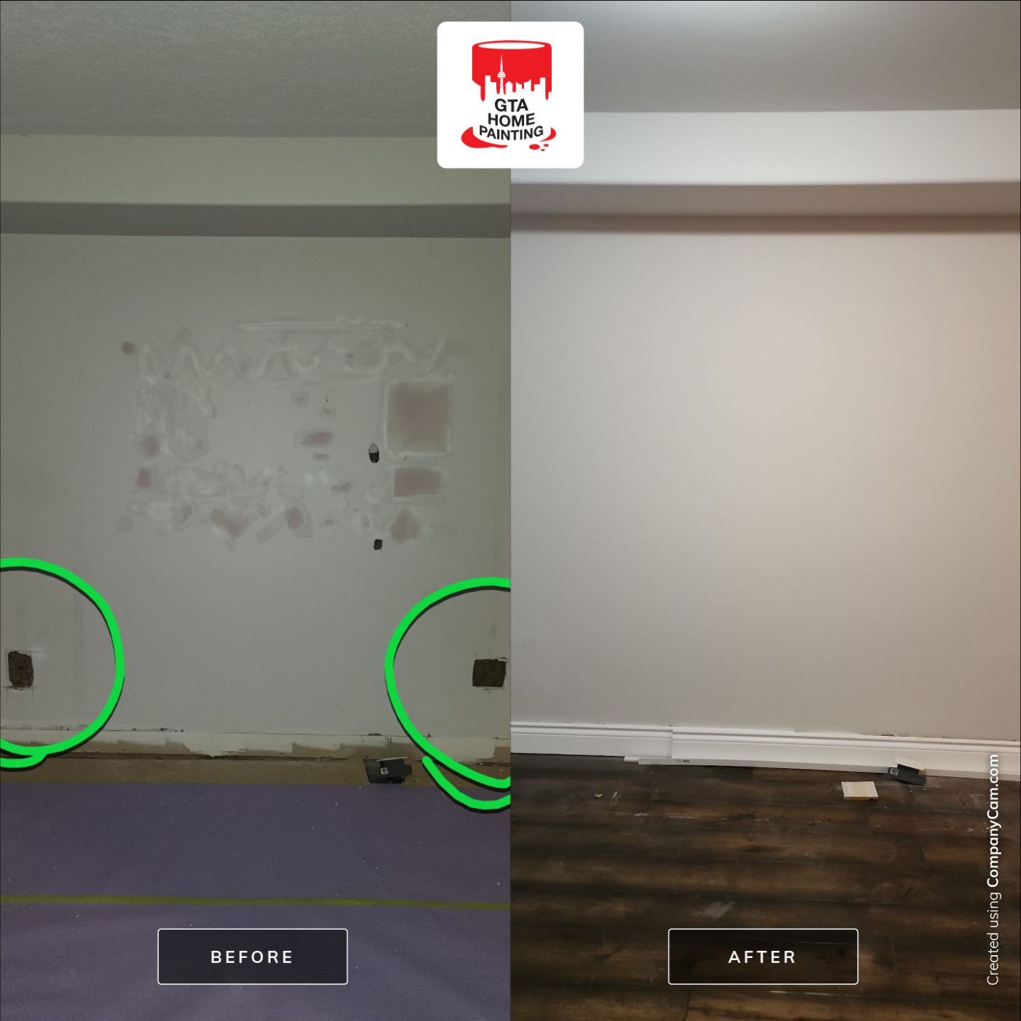 WALLS AND STUCCO CEILING by GTA HOME PAINTING