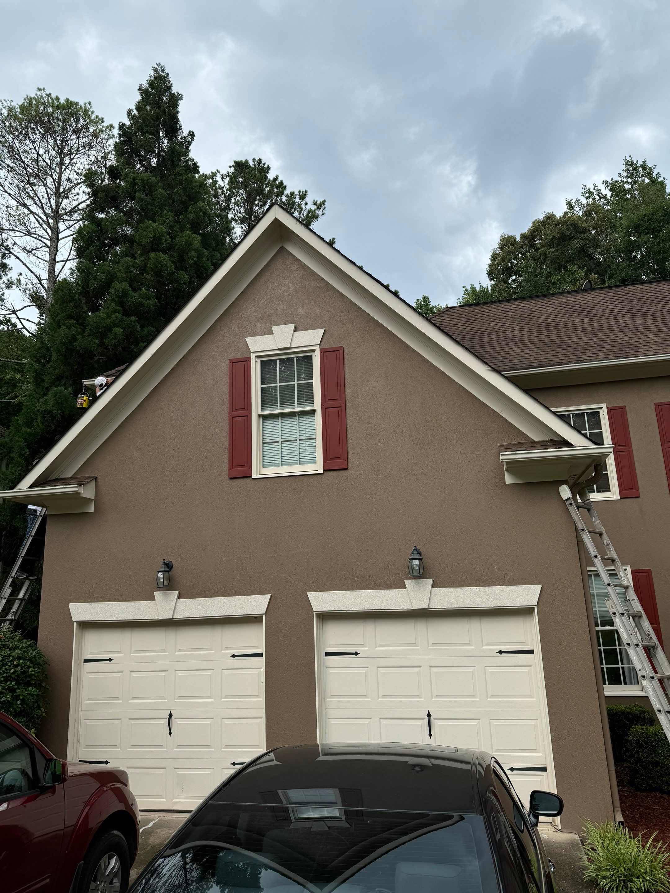 Exterior Painting and Comprehensive Wood Deck Repairs in Suwanee by Swift Home Renovations 