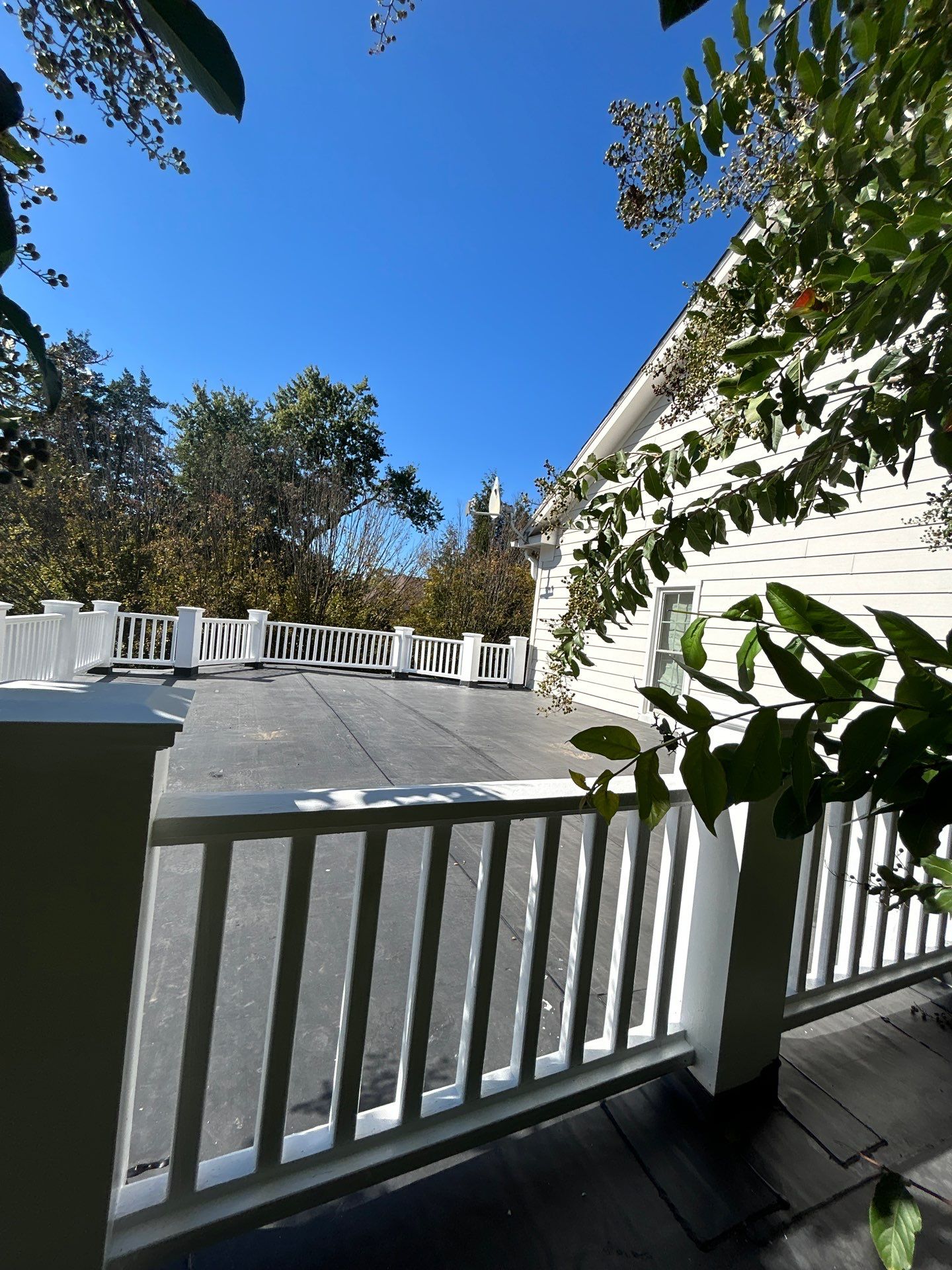 McLean - Residential Flat Roof Replacement with Carlisle Syntec EPDM by RM Banning, Inc.