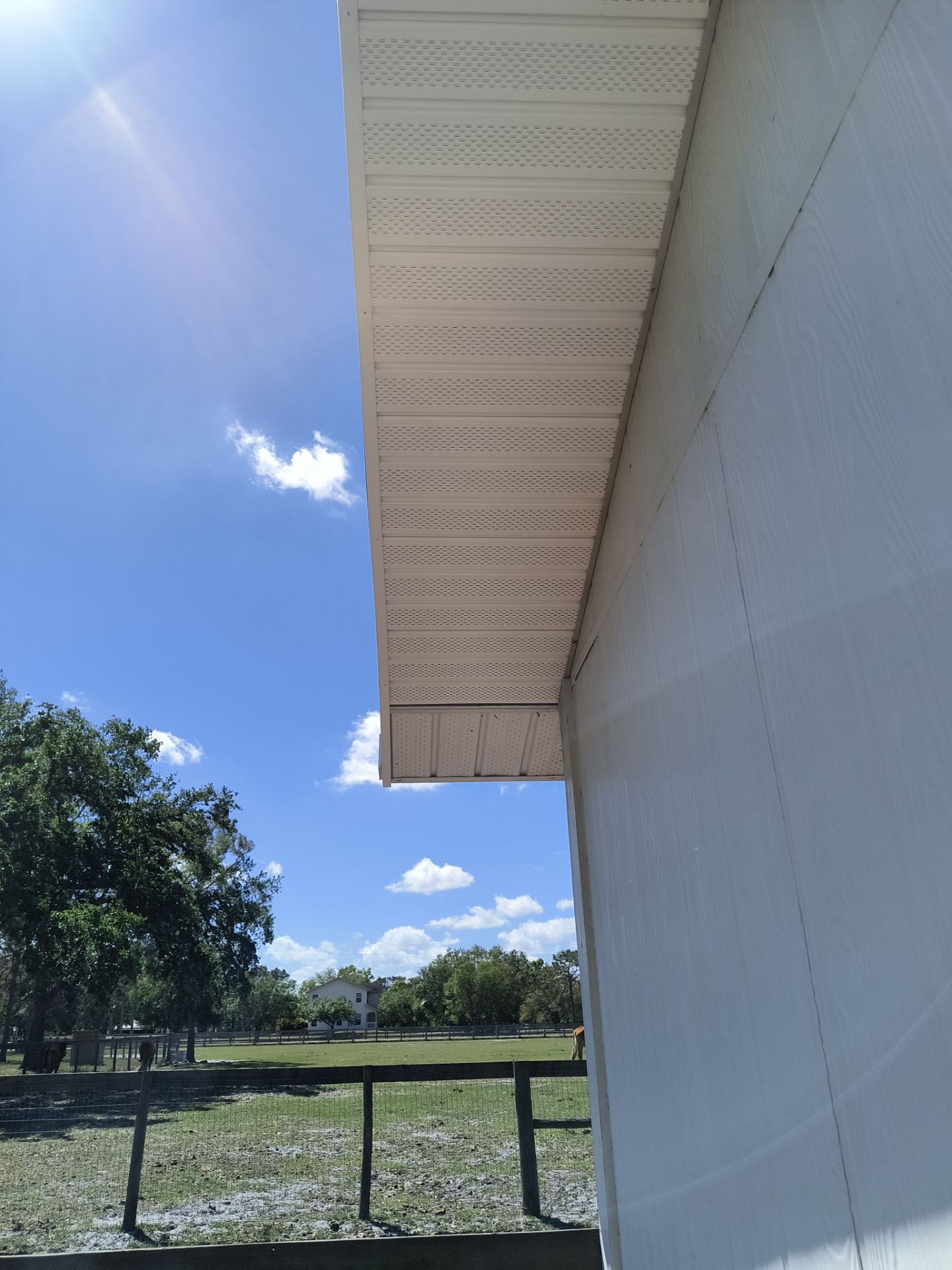 New Metal Soffit & Fascia Installation in Myakka City, FL  by Gutter Professors