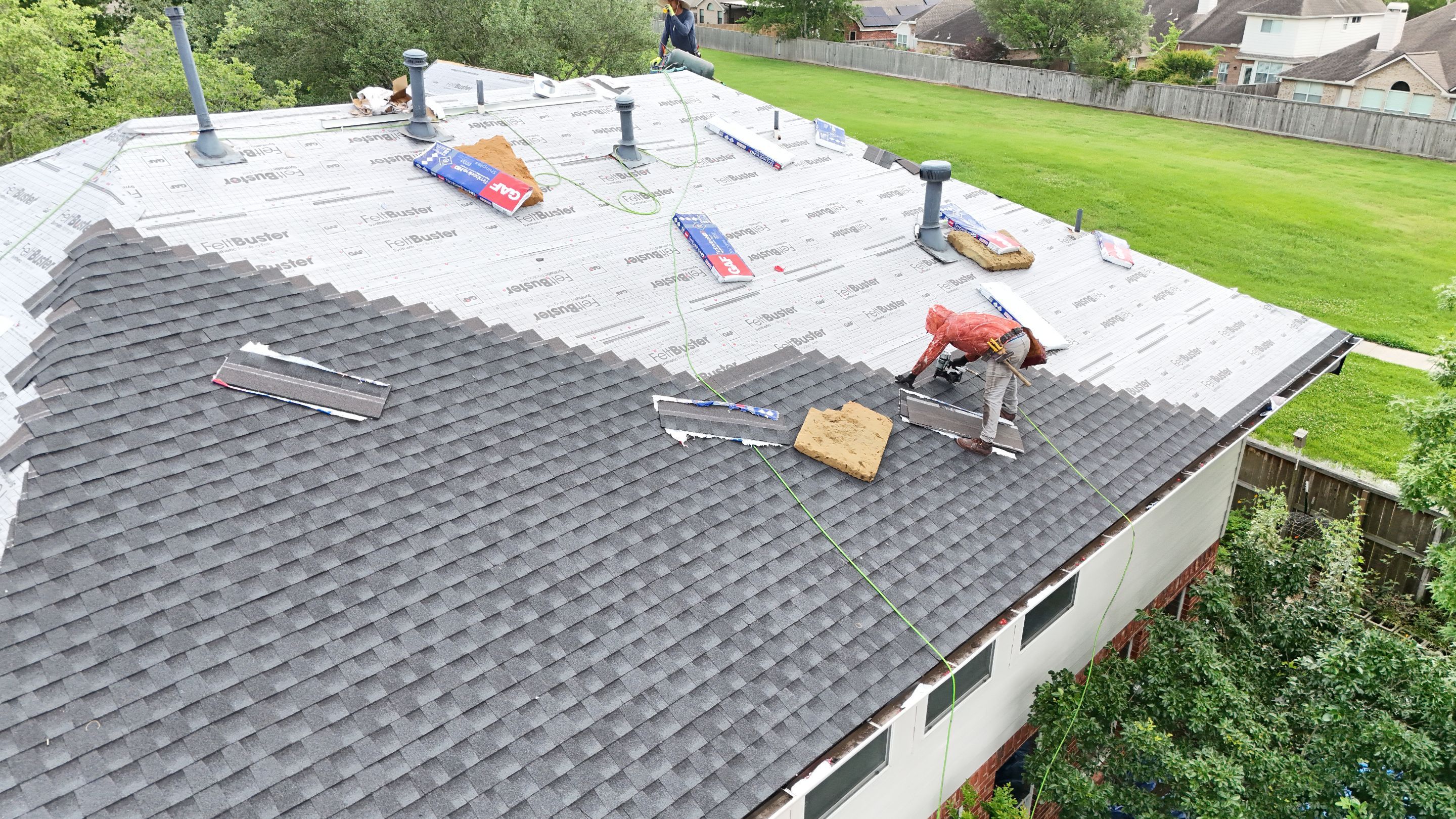 Project in Spring, Texas by Roof Top Innovations