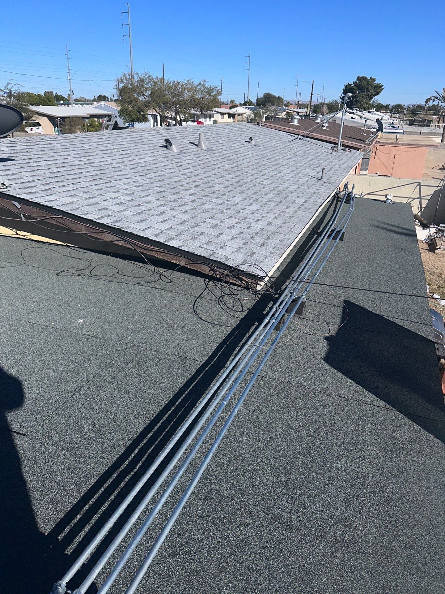 Silver Birch Shingles by Reimagine Roofing