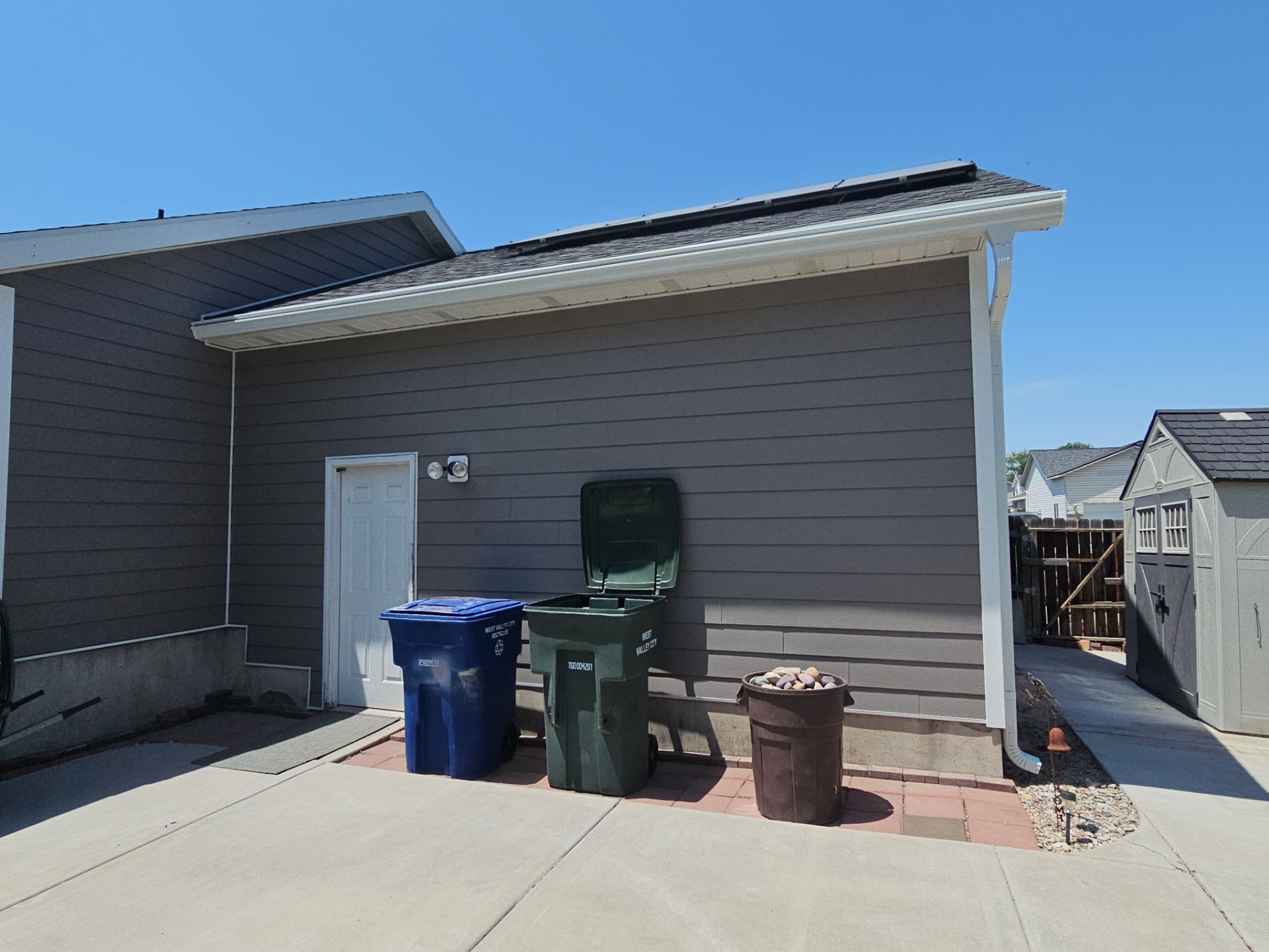 Project in Salt Lake City by Emerald Gotcha Gutters 