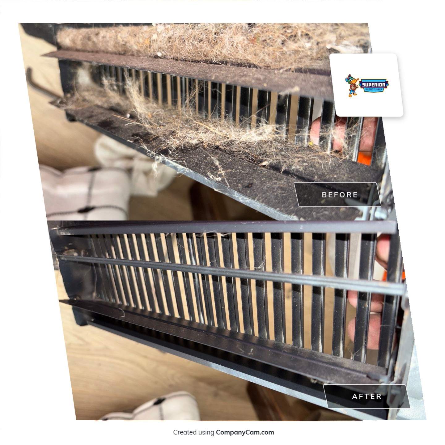 Air Duct Cleaning With a Vacuum Truck in Cortland, OH by Superior Air Duct Cleaning