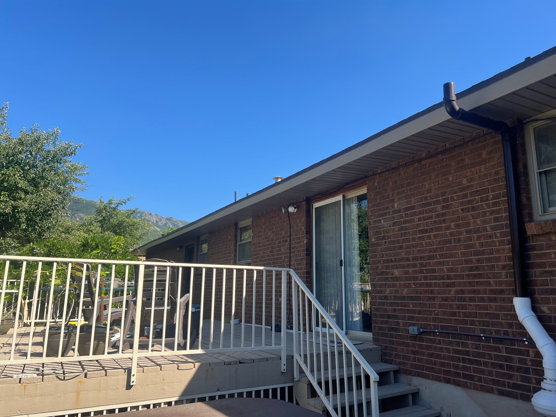 Project in South Weber by Emerald Gotcha Gutters 