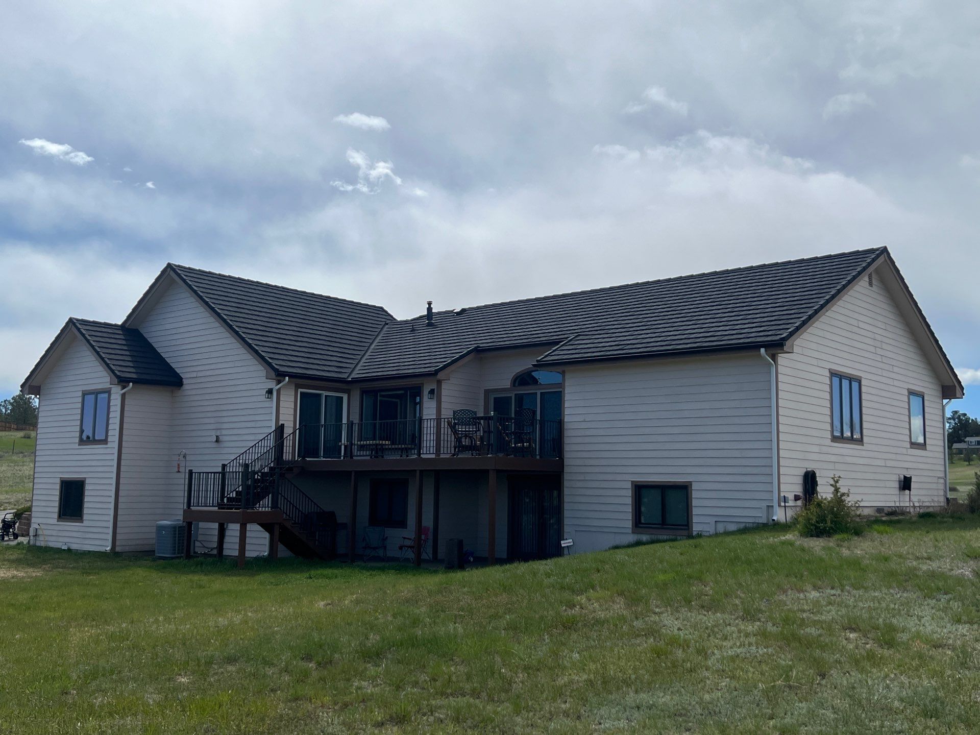 United Stone Coated Steel Install by Blue Peaks Roofing LLC 
