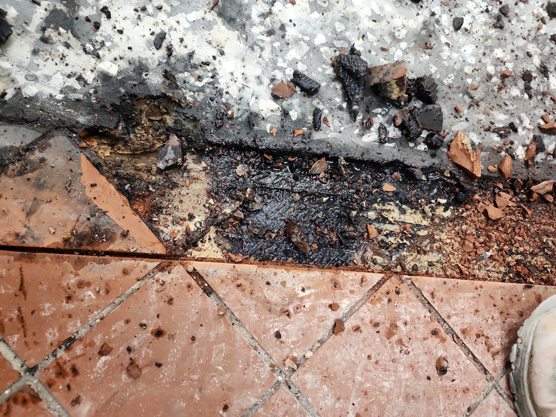 Fresco y Más Food Prep Area by Seamless Surfaces