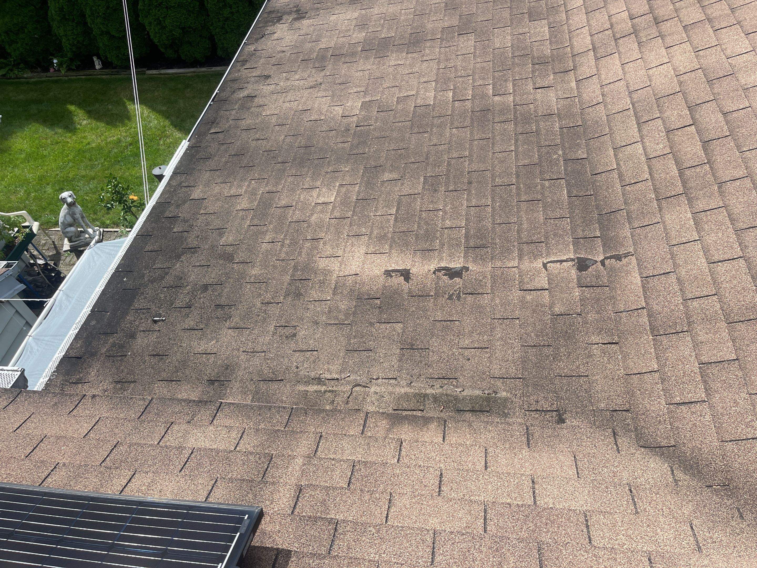 Residential Roofing Installation using Owens Corning TruDefinition Amber by A Plus Exterior