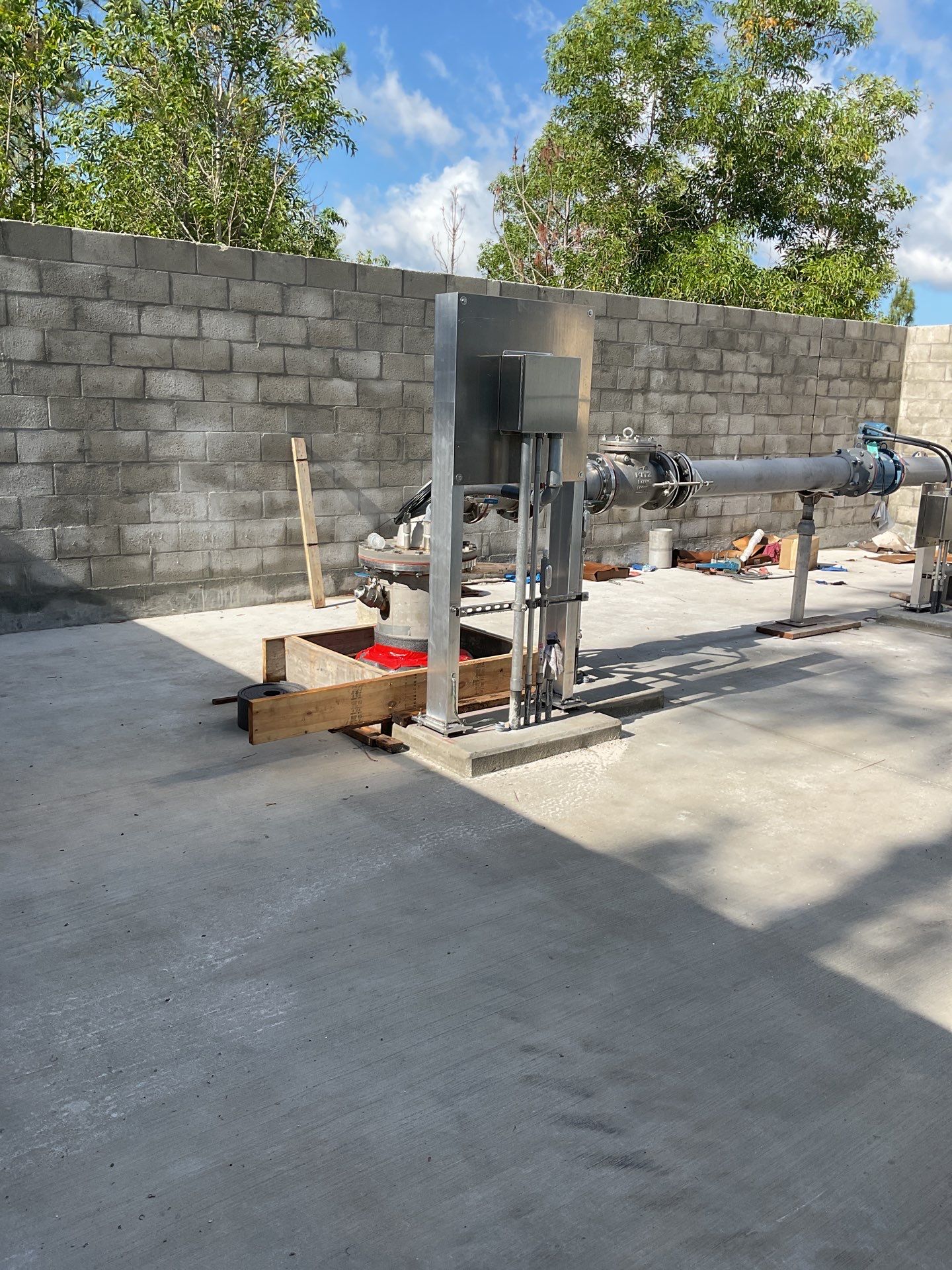 Well pump Station In Bonita Springs by Southern Gulf Construction