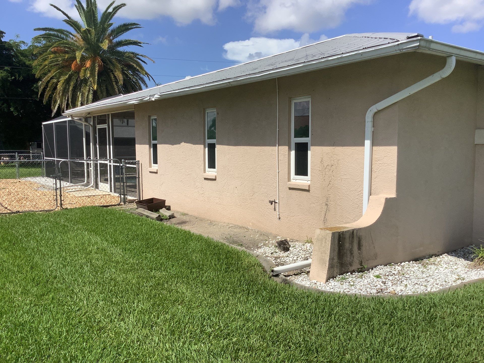Seamless Gutters for Buildings in Cape Coral FL by Gutter Professors