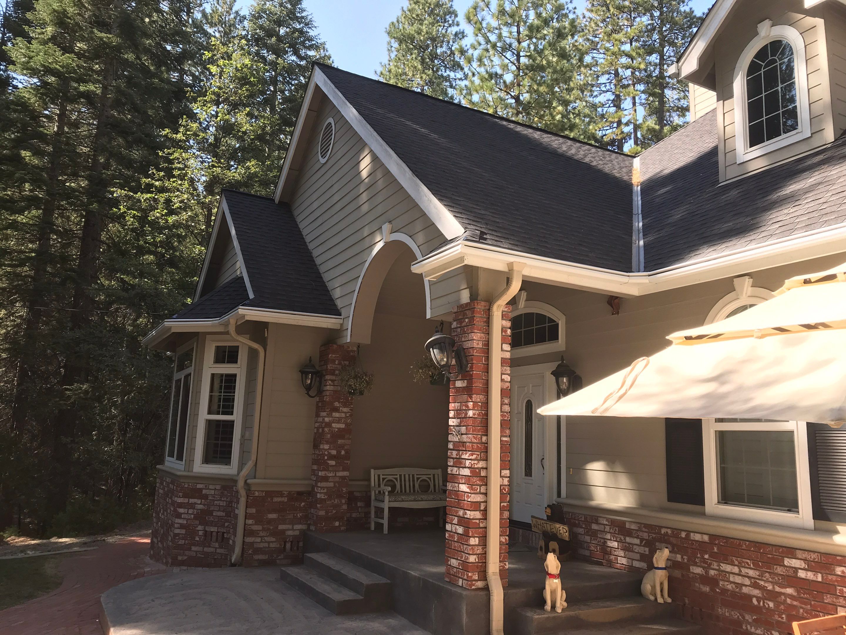 Gutter Installation using Englert LeafGuard Gutters by Byers Enterprises 