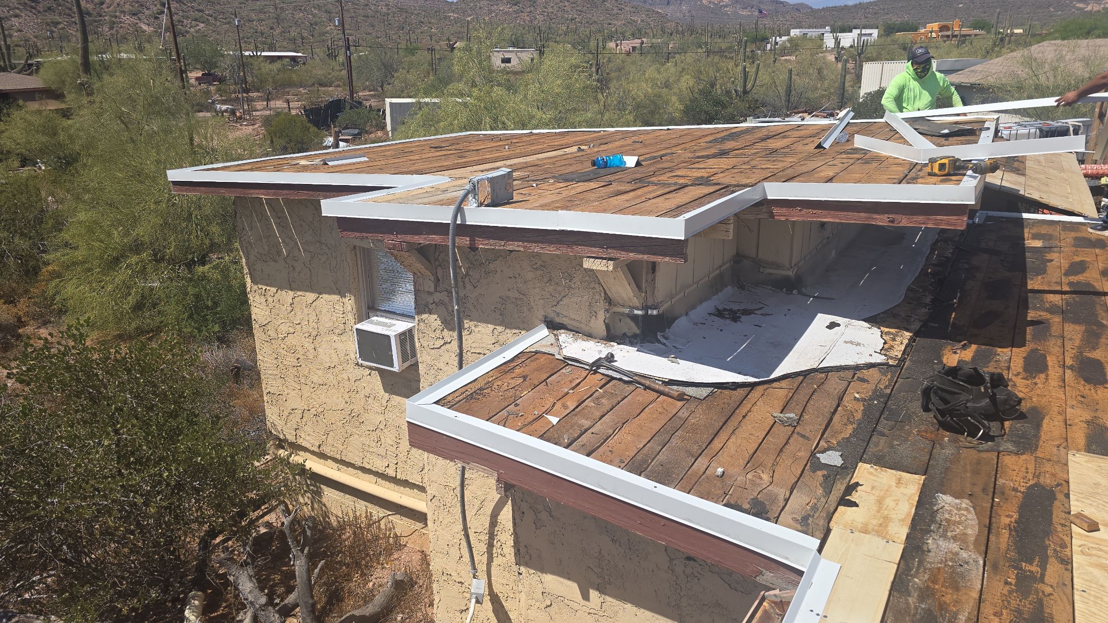 Low Slope Roofing using Flat Roofing by Weather-Tite Roofing