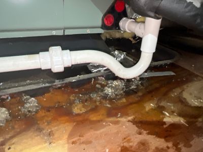 Attic Air Handler Condensate Repair — Medford, MA
