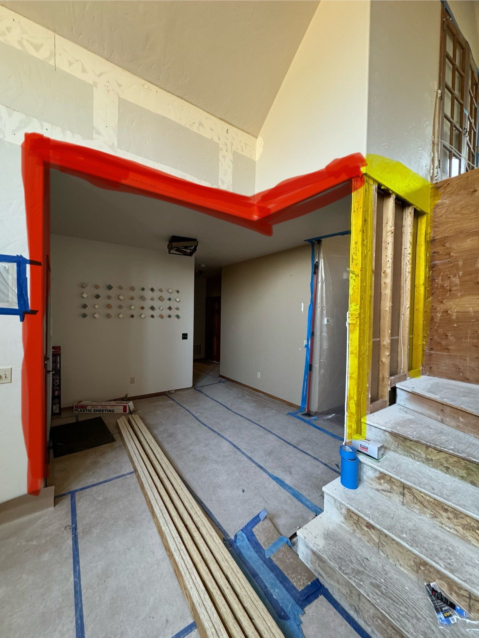 Renovation Project in Big Sky by Blue Room Construction LLC